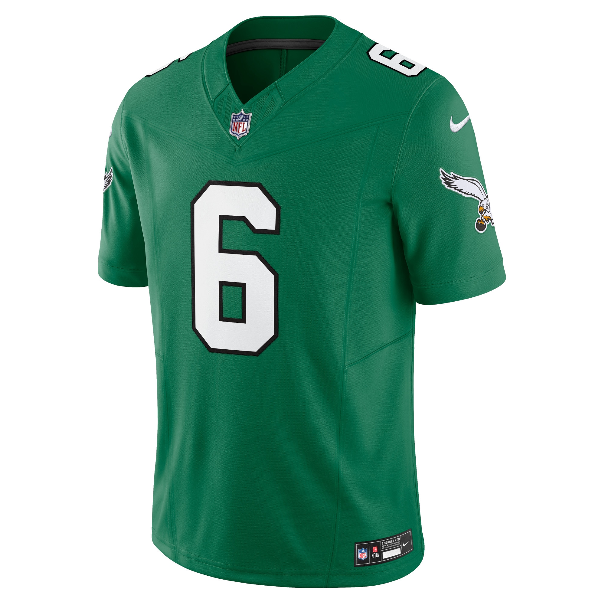 DeVonta Smith Philadelphia EaglesAlternate Vapor F.U.S.E. Limited Jersey - Kelly Green