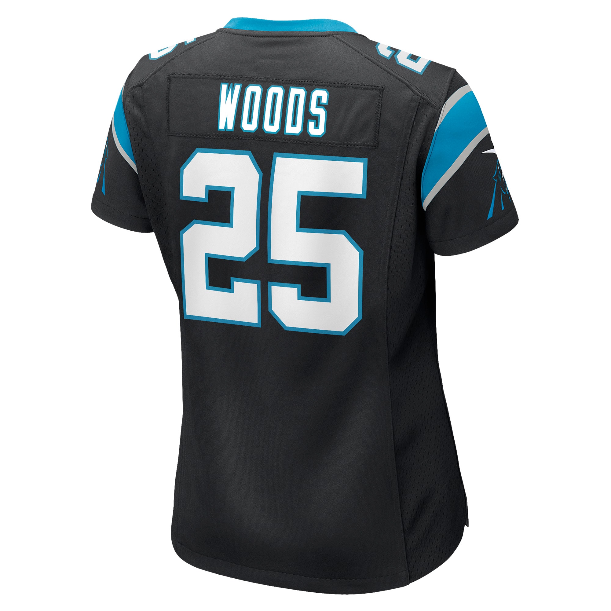 Xavier Woods Carolina Panthers Women's Game Jersey - Black