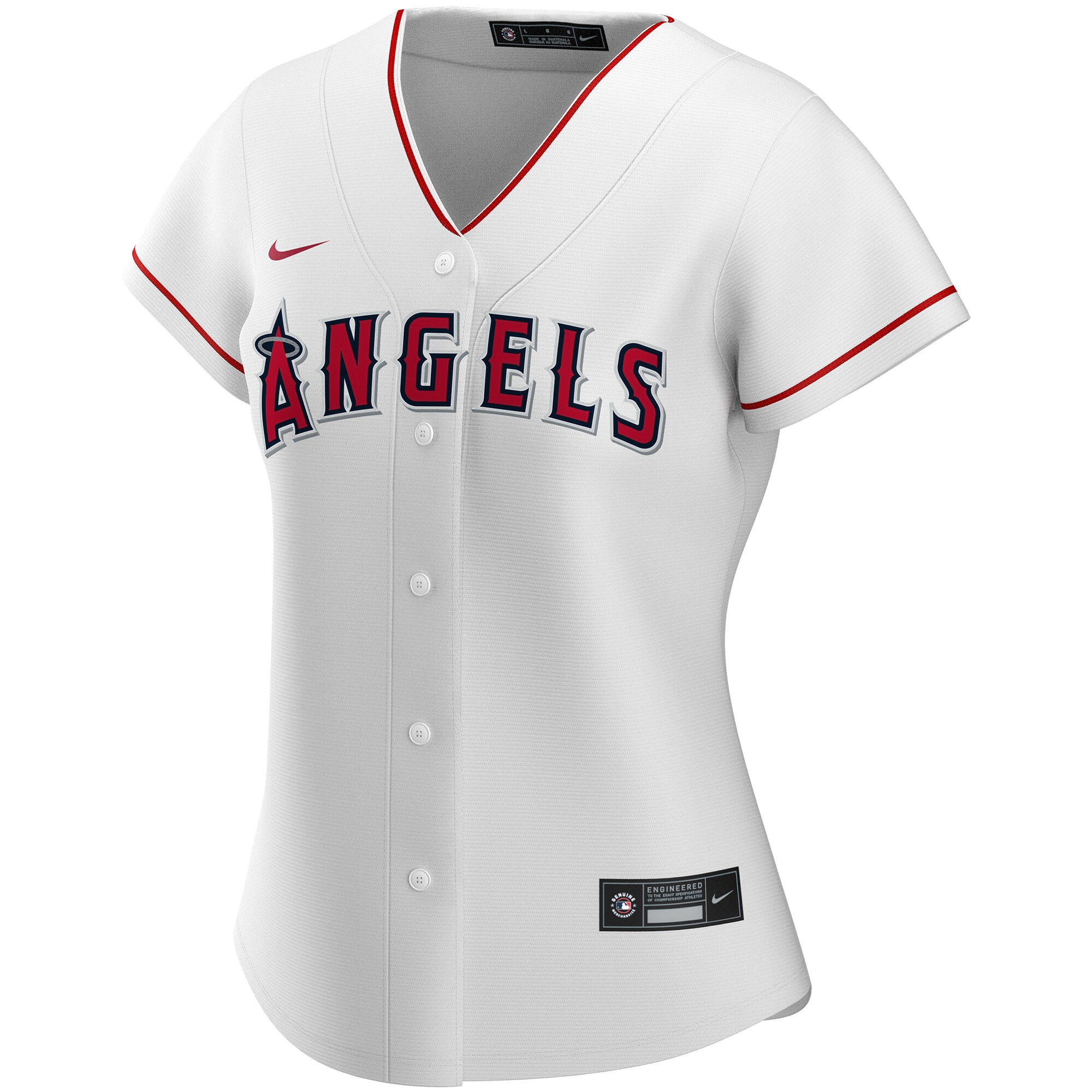 Los Angeles Angels Women's Home Replica Custom Jersey - White