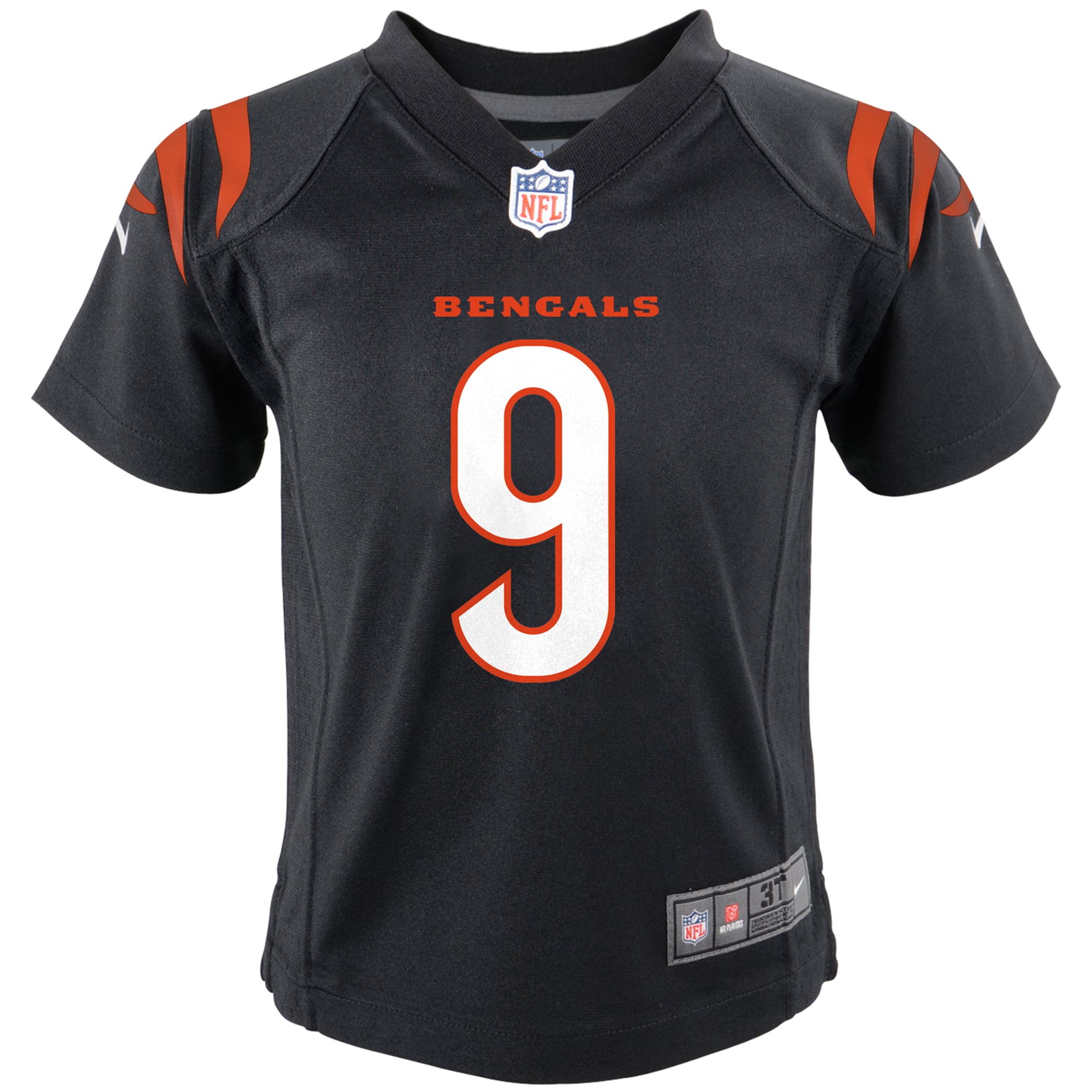 Joe Burrow Cincinnati BengalsPreschool Game Jersey - Black