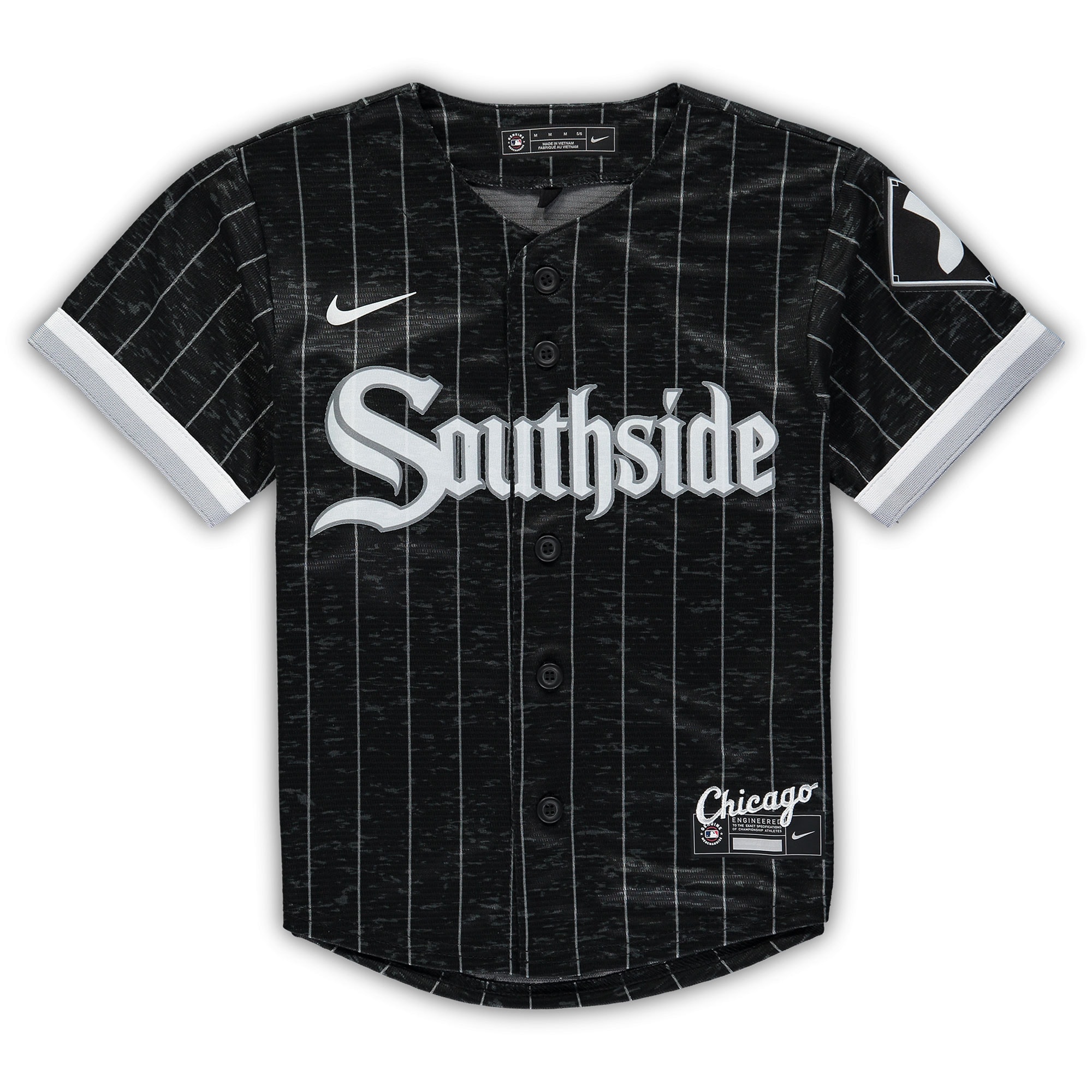 Tim Anderson Chicago White SoxPreschool City Connect Script Replica Jersey - Black