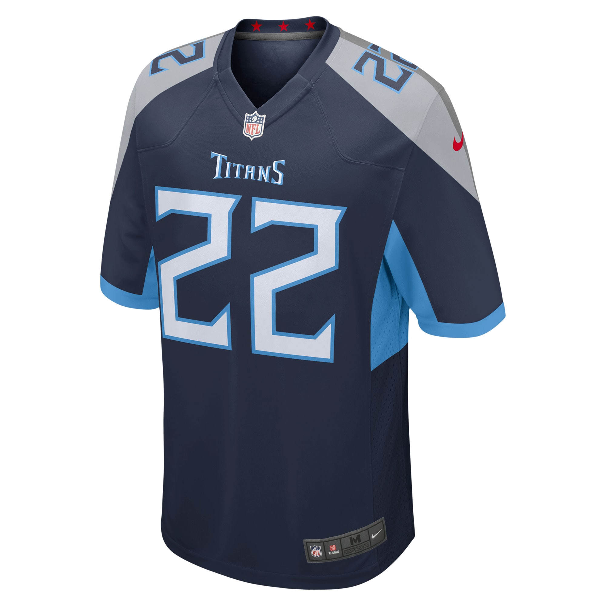 Derrick Henry Tennessee TitansPlayer Game Jersey - Navy