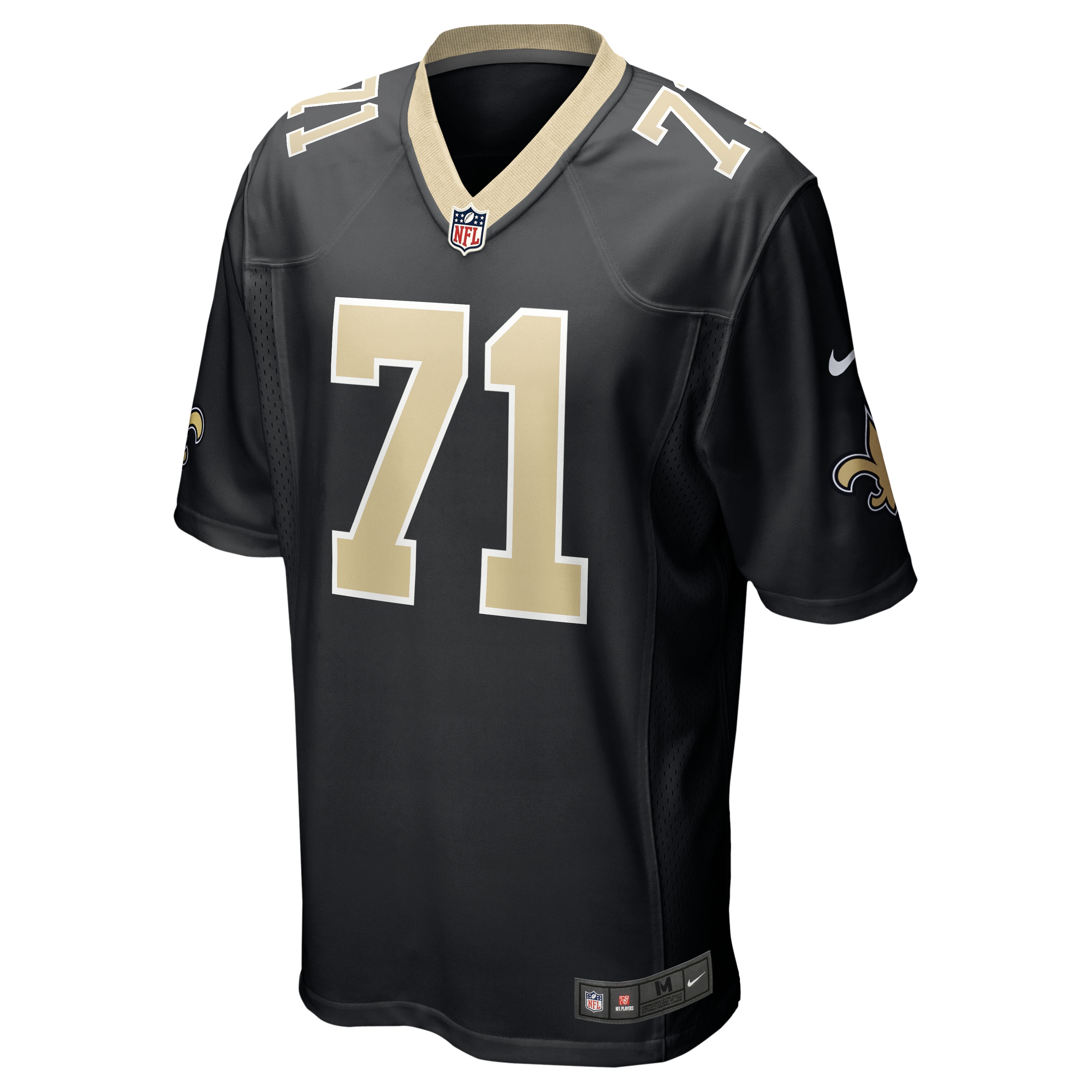 Ryan Ramczyk New Orleans SaintsGame Jersey - Black