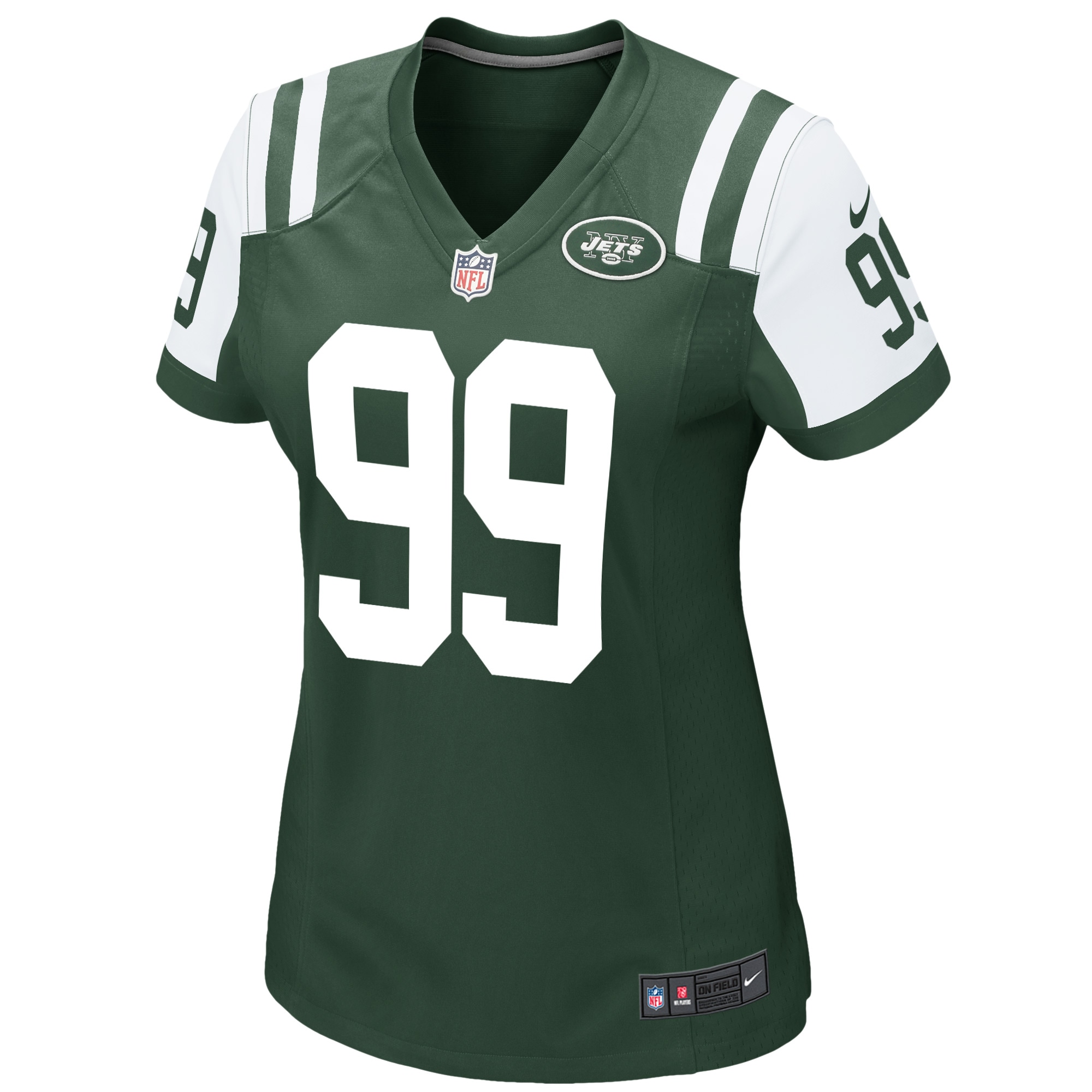 Mark Gastineau New York Jets Women's Retired Game Jersey - Green