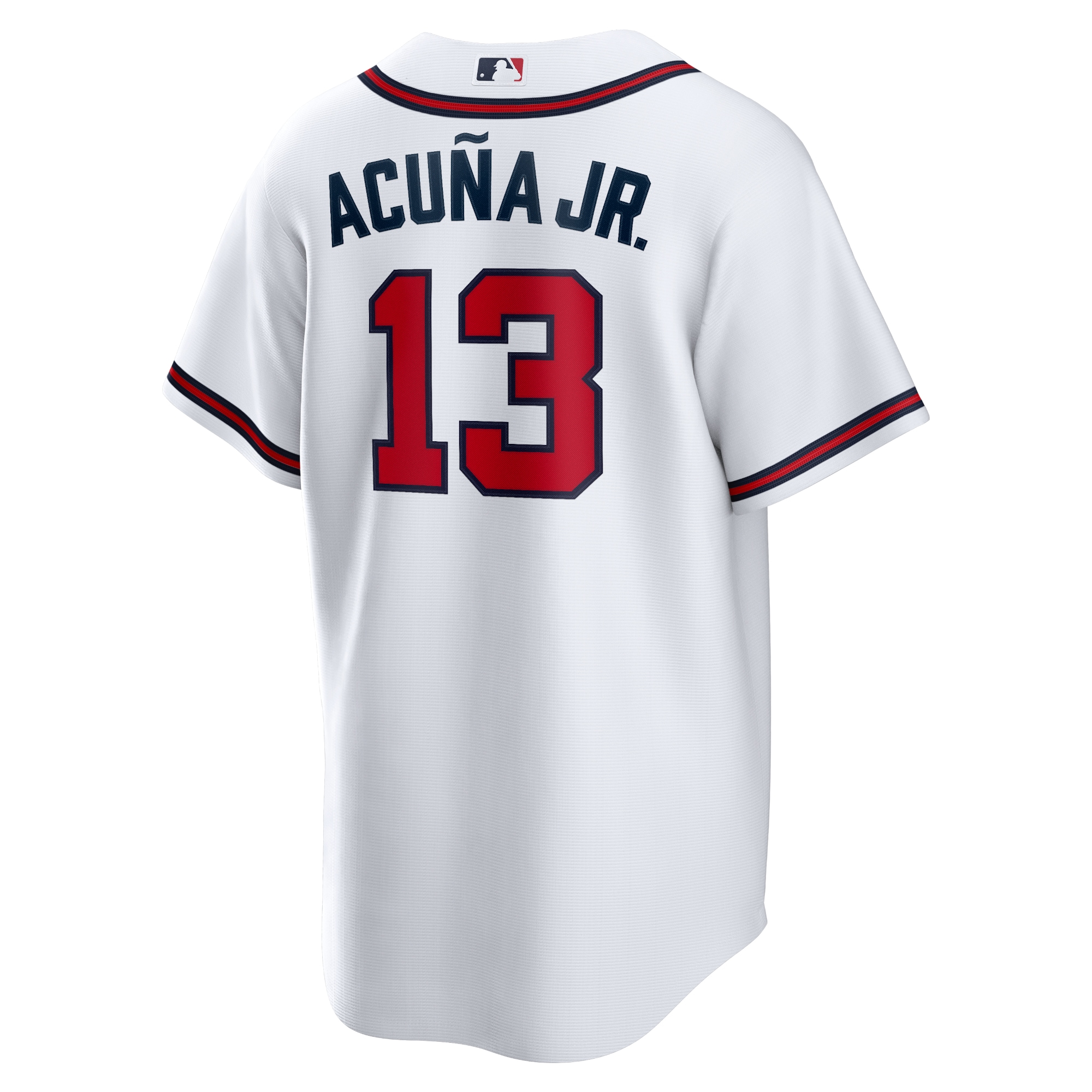 Ronald Acuna Jr. Atlanta BravesHome Replica Player Name Jersey - White