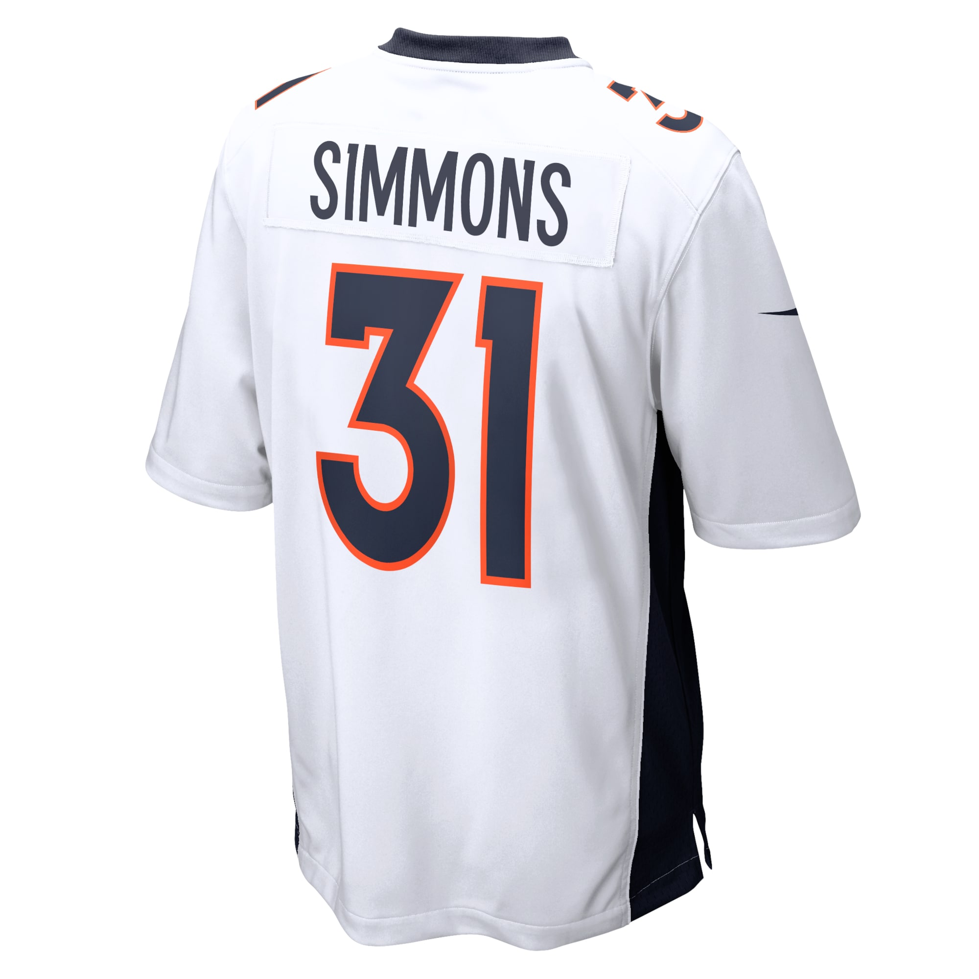Justin Simmons Denver BroncosGame Jersey - White