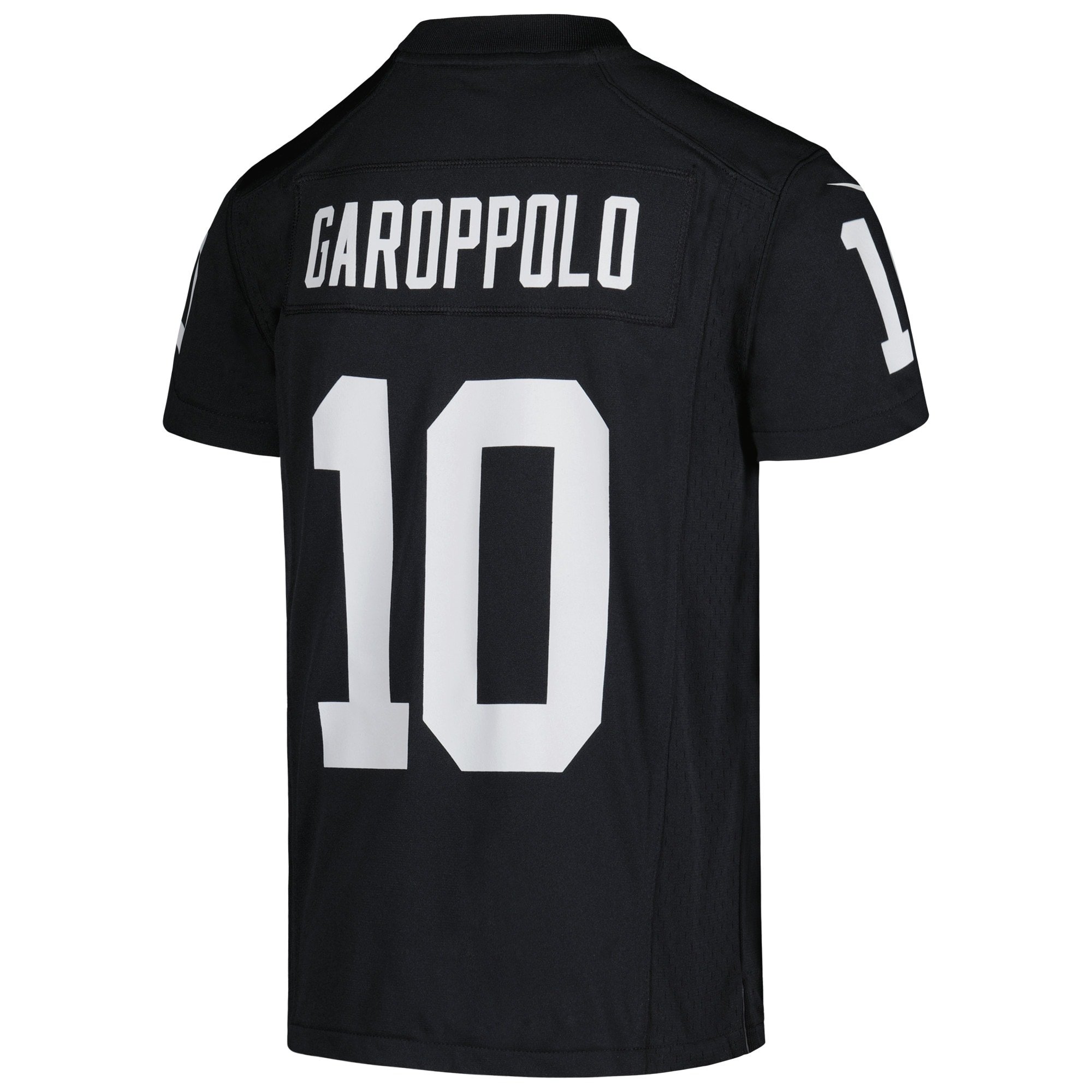 Jimmy Garoppolo Las Vegas RaidersYouth Game Jersey - Black