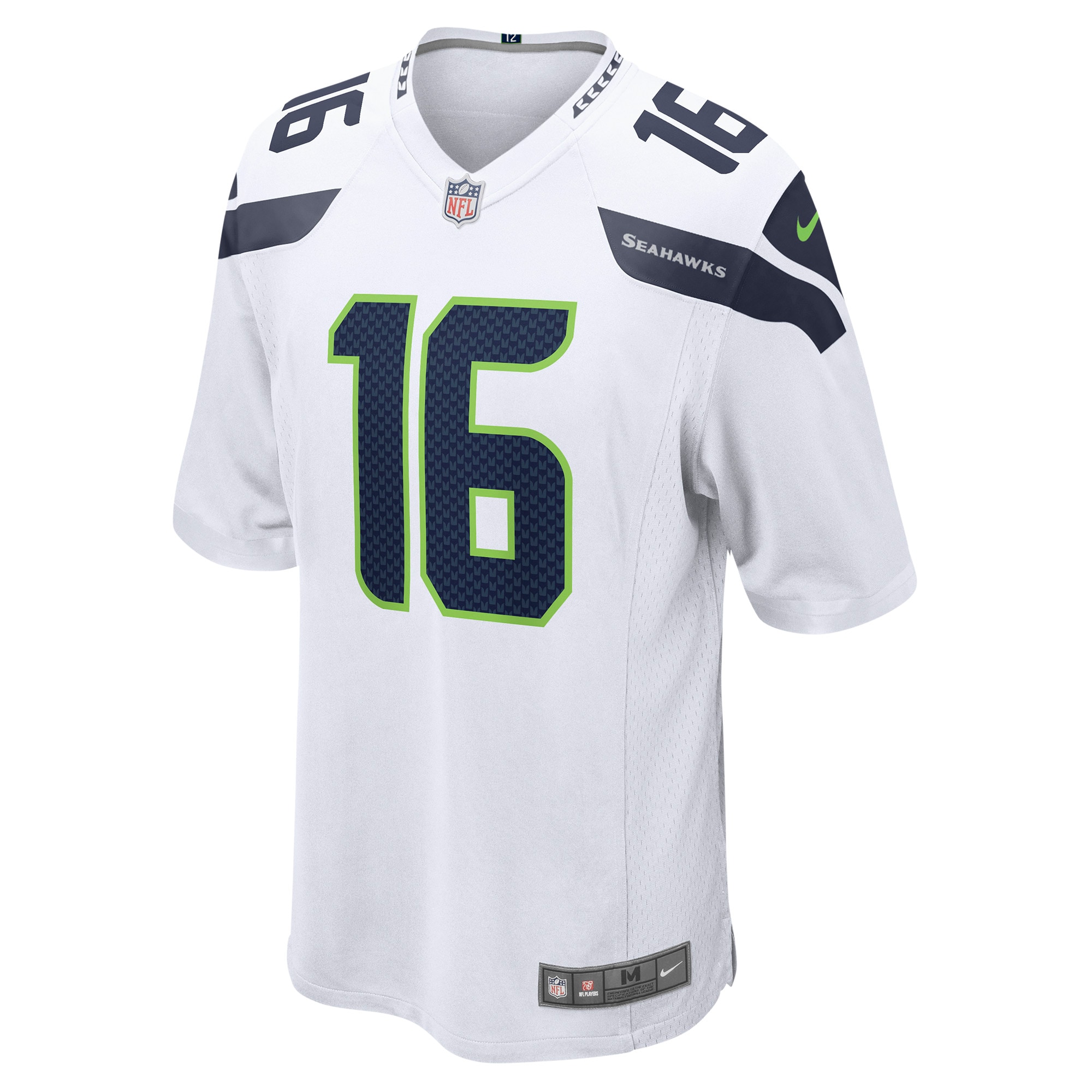 Tyler Lockett Seattle SeahawksGame Jersey - White