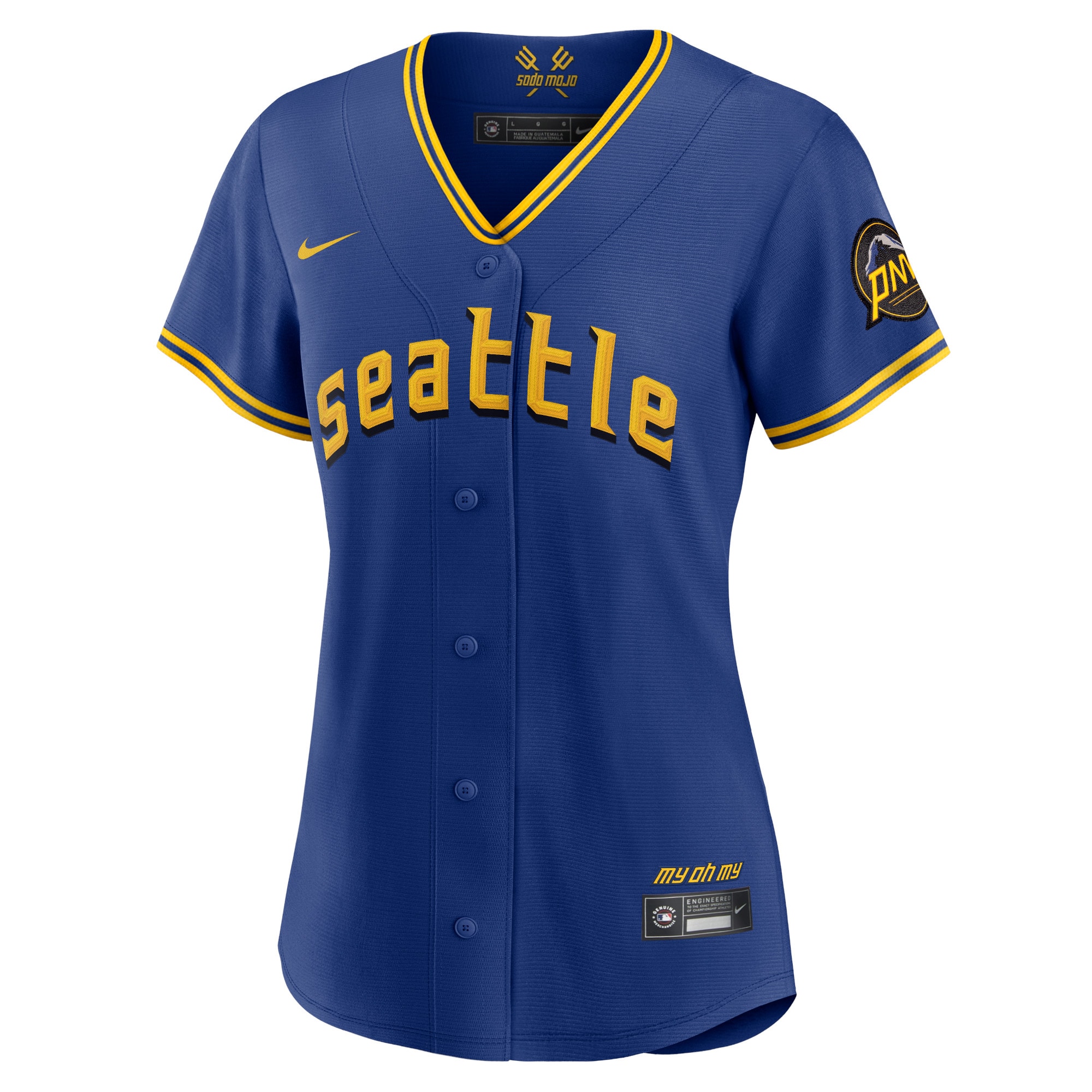 Julio Rodriguez Seattle Mariners Women's 2023 City Connect Replica Player Jersey - Royal