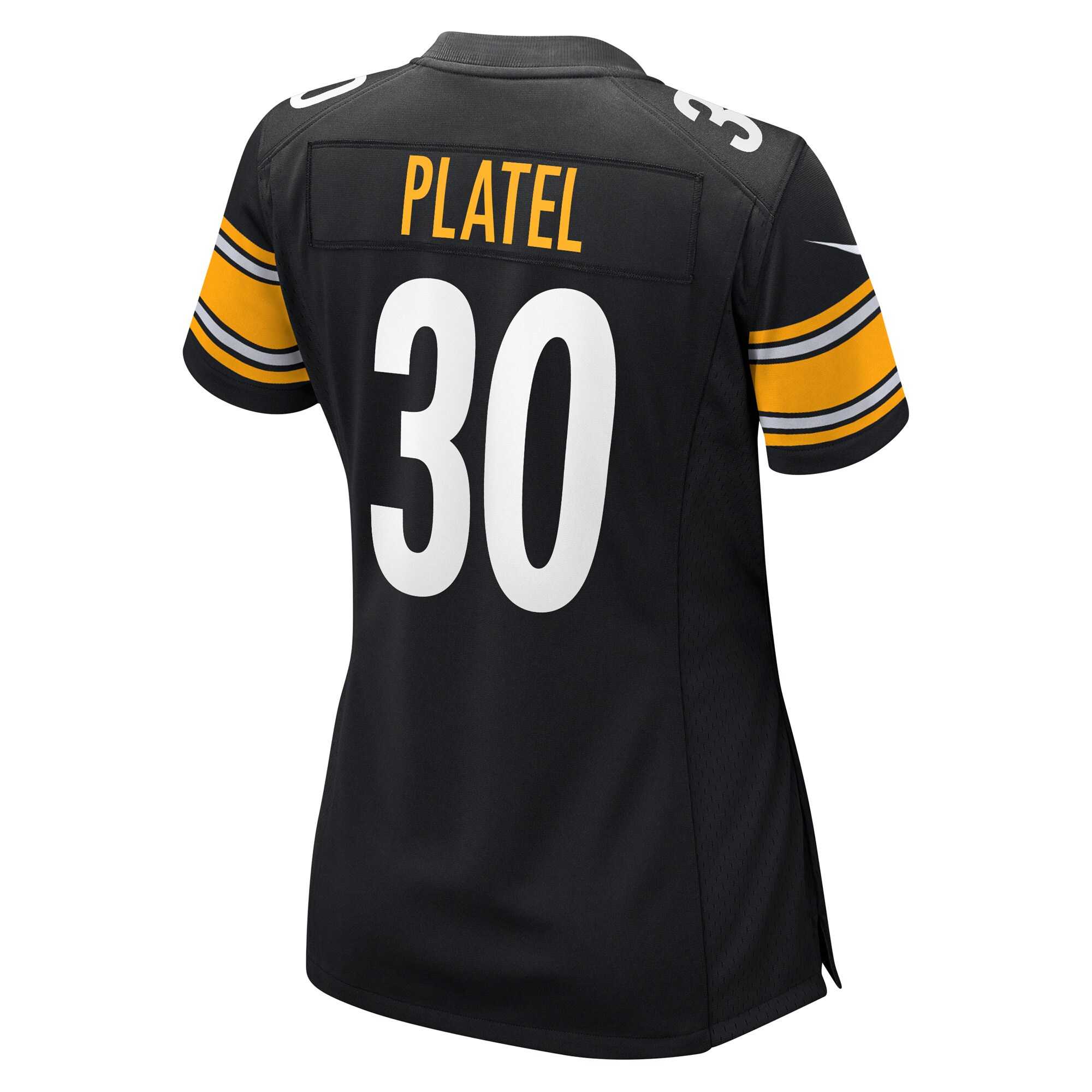 Carlins Platel Pittsburgh Steelers Women's Game Player Jersey - Black