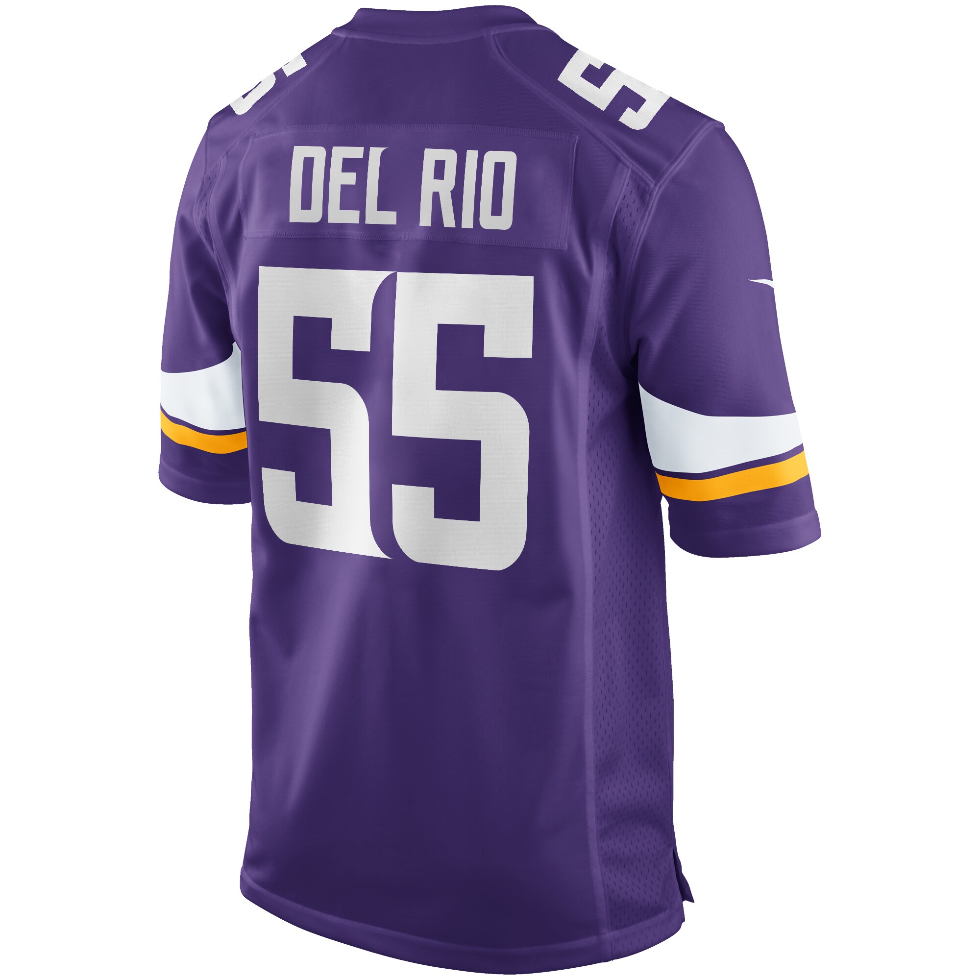 Jack Del Rio Minnesota VikingsGame Retired Player Jersey - Purple