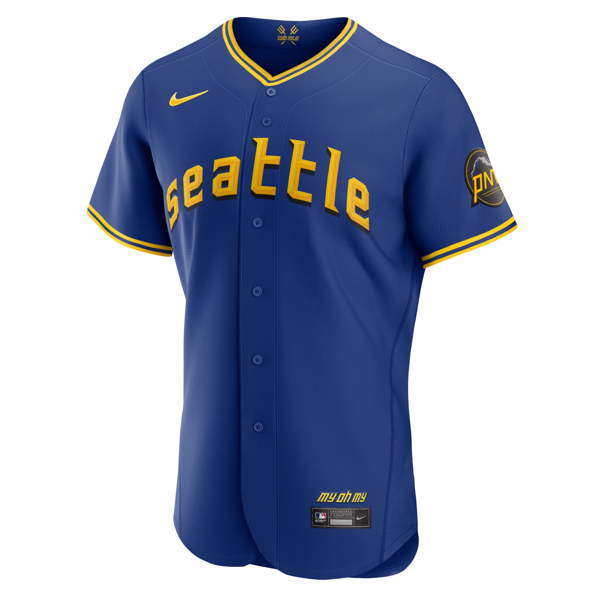 Seattle Mariners2023 City Connect Authentic Jersey - Royal