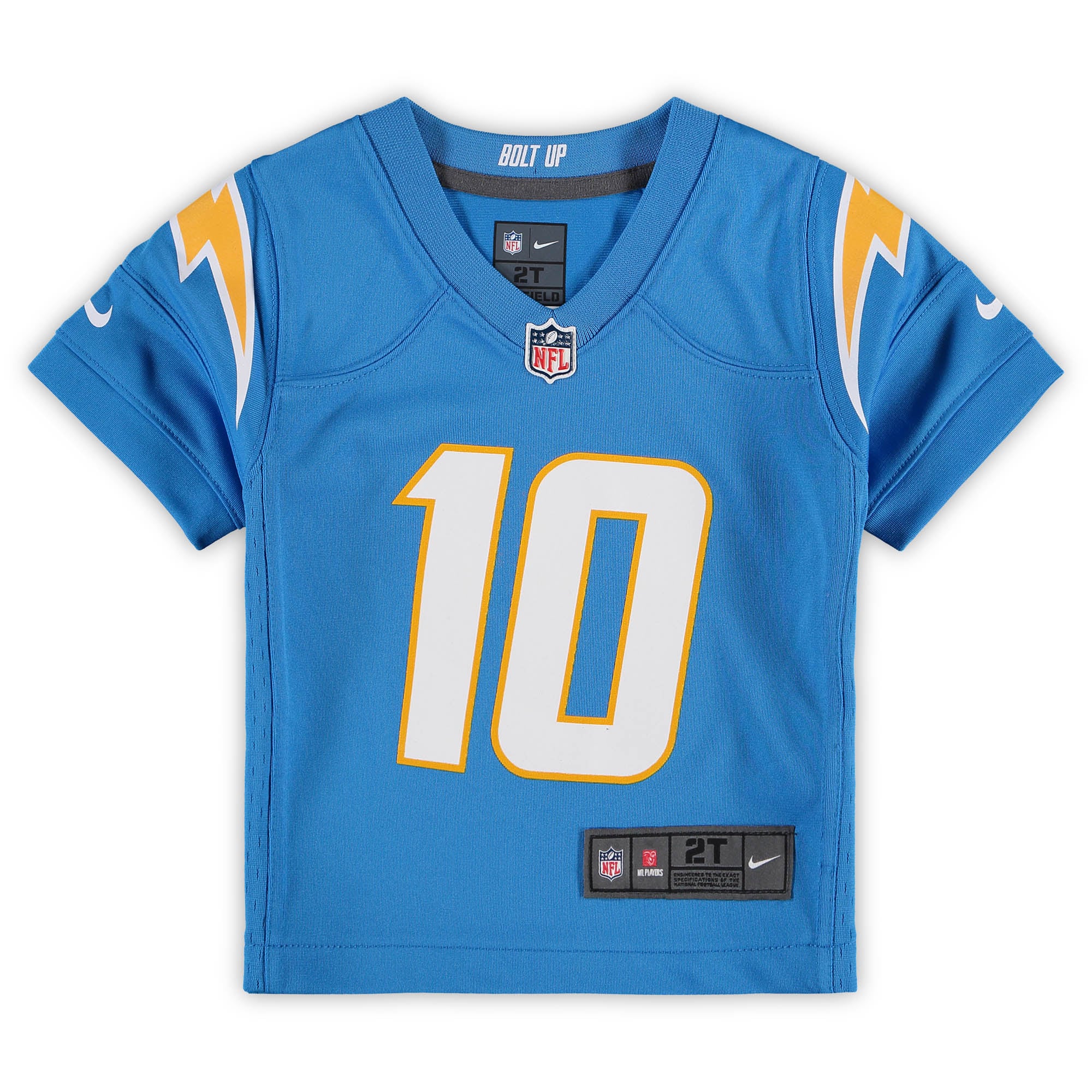 Justin Herbert Los Angeles ChargersToddler Game Jersey - Powder Blue