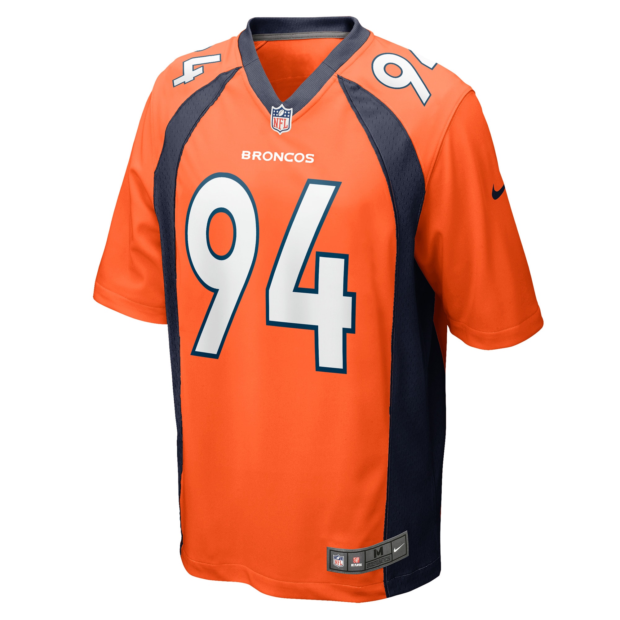 Aaron Patrick Denver BroncosGame Player Jersey - Orange