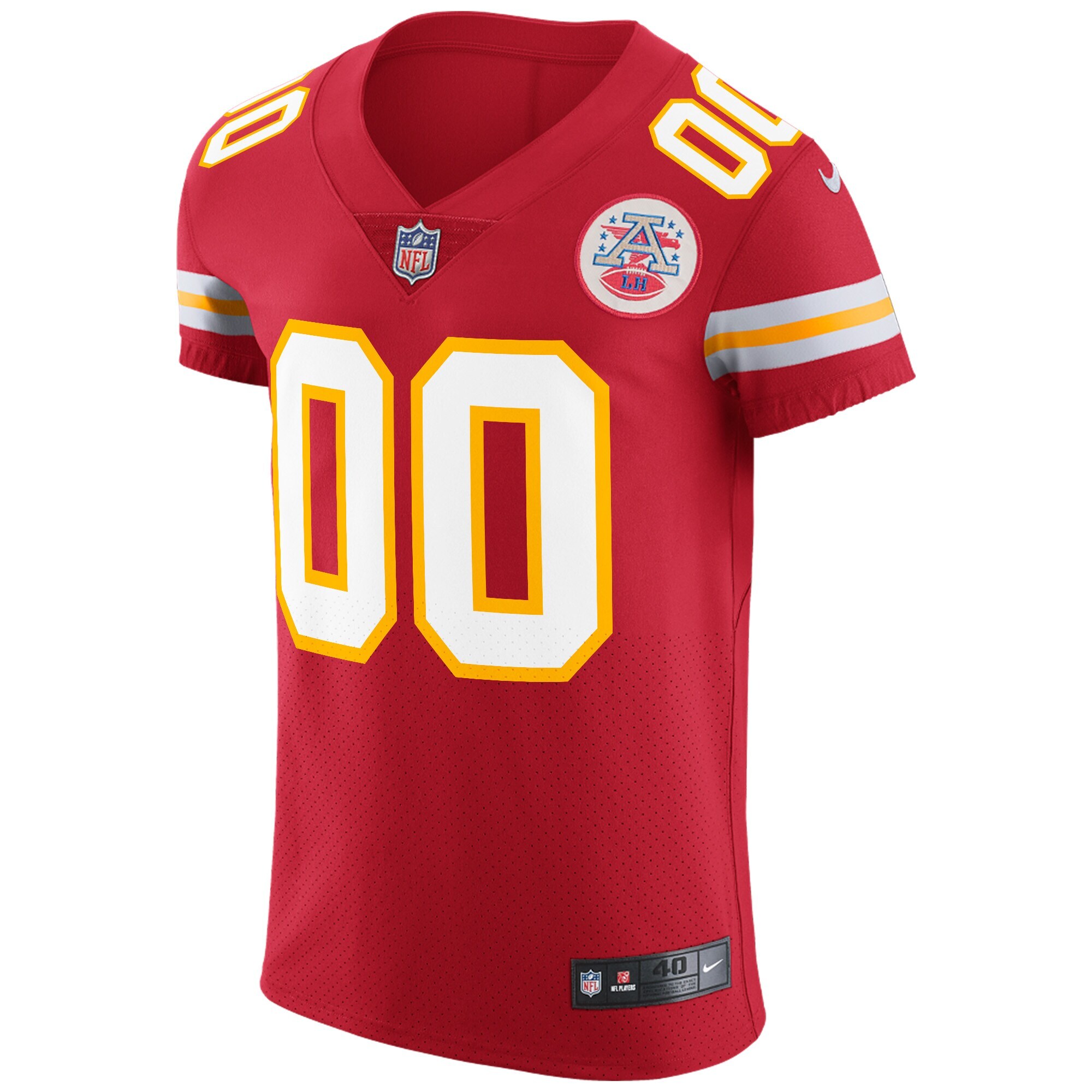Kansas City ChiefsVapor Untouchable Custom Elite Jersey - Red