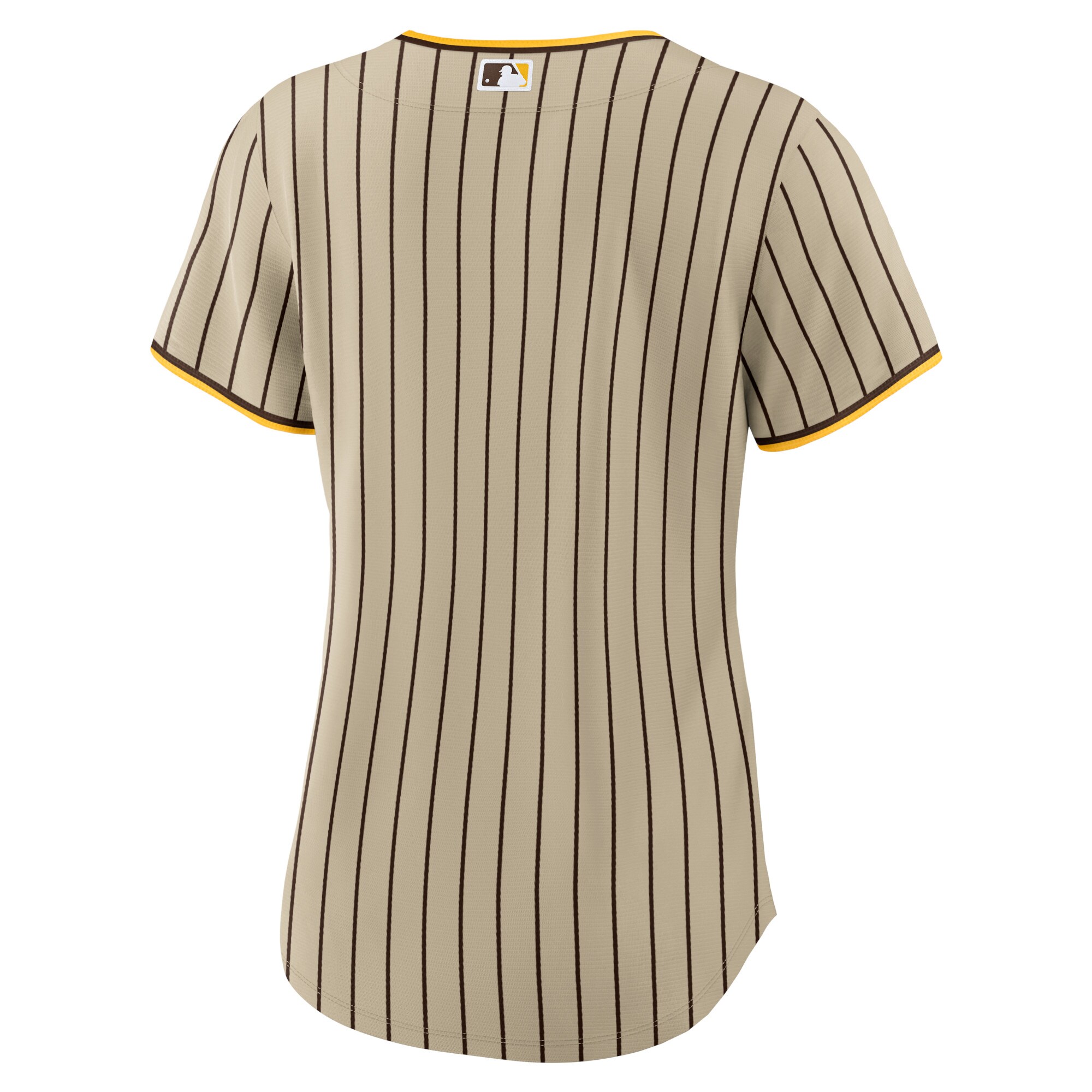 San Diego Padres Women's Alternate Replica Team Jersey - Tan