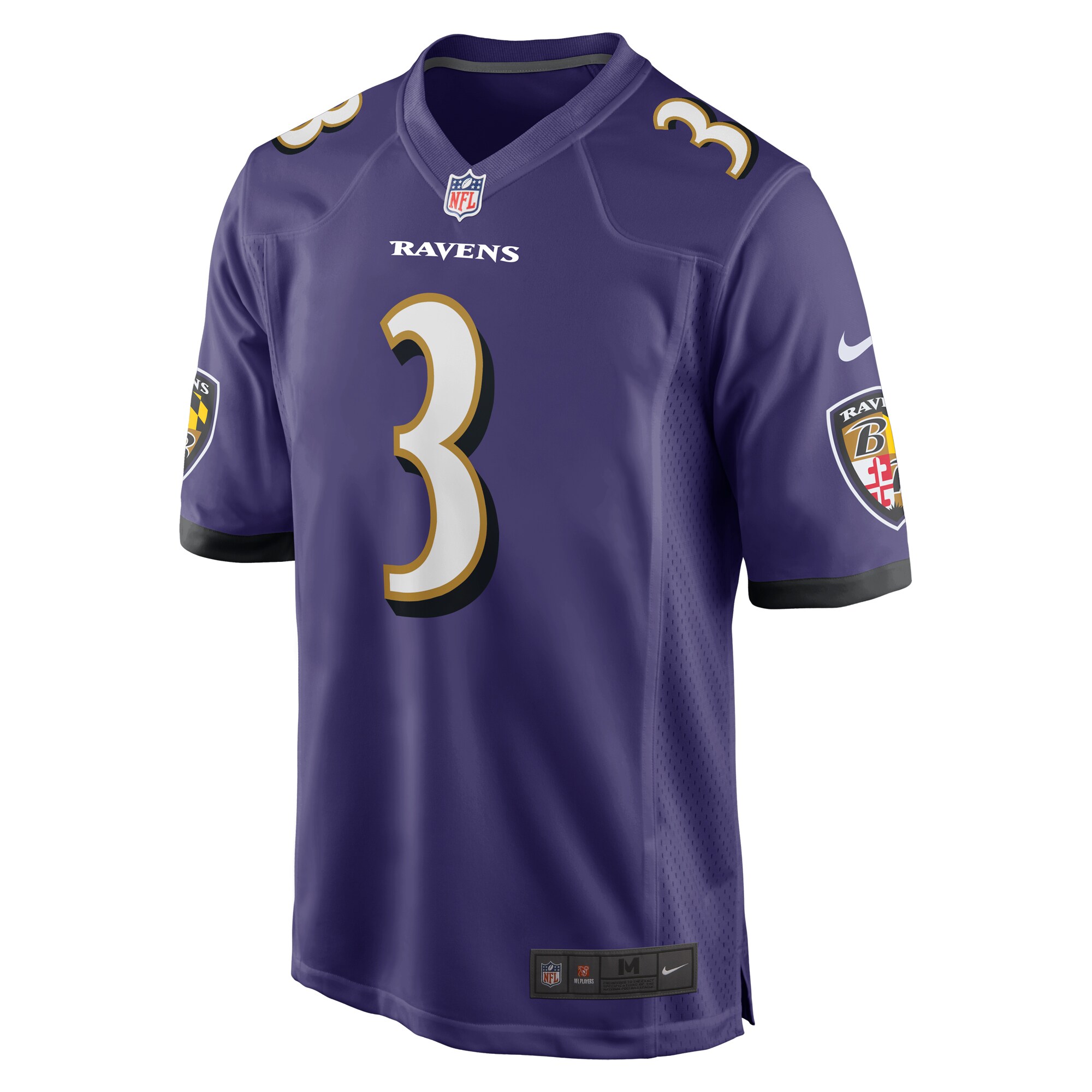 Odell Beckham Jr. Baltimore RavensGame Jersey - Purple
