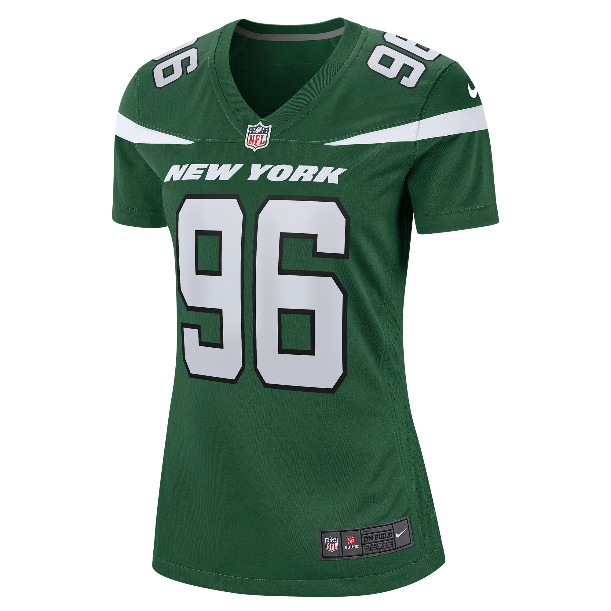 Jonathan Marshall New York Jets Women's Game Jersey - Gotham Green