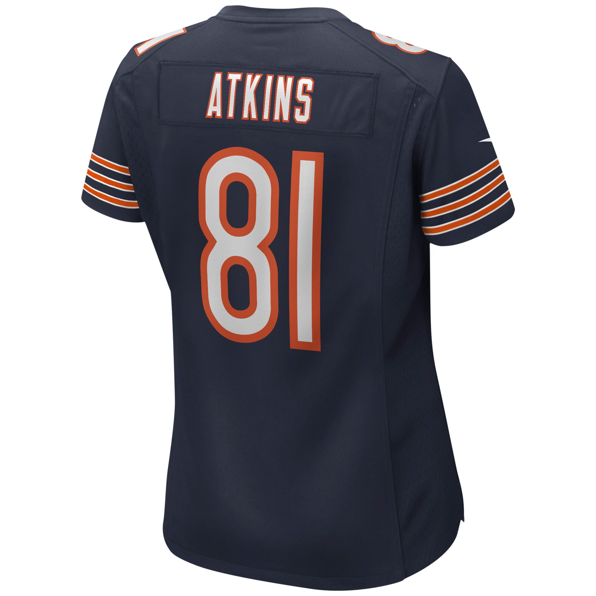 Doug Atkins Chicago Bears Women's Game Retired Player Jersey - Navy