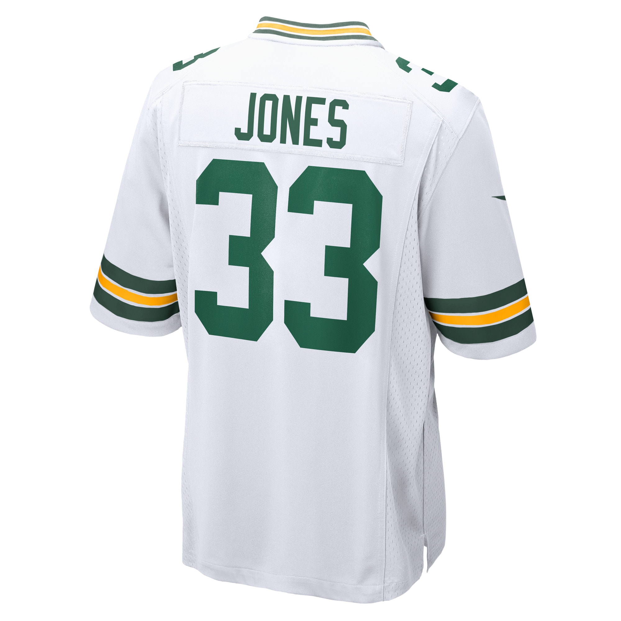 Aaron Jones Green Bay PackersGame Player Jersey - White