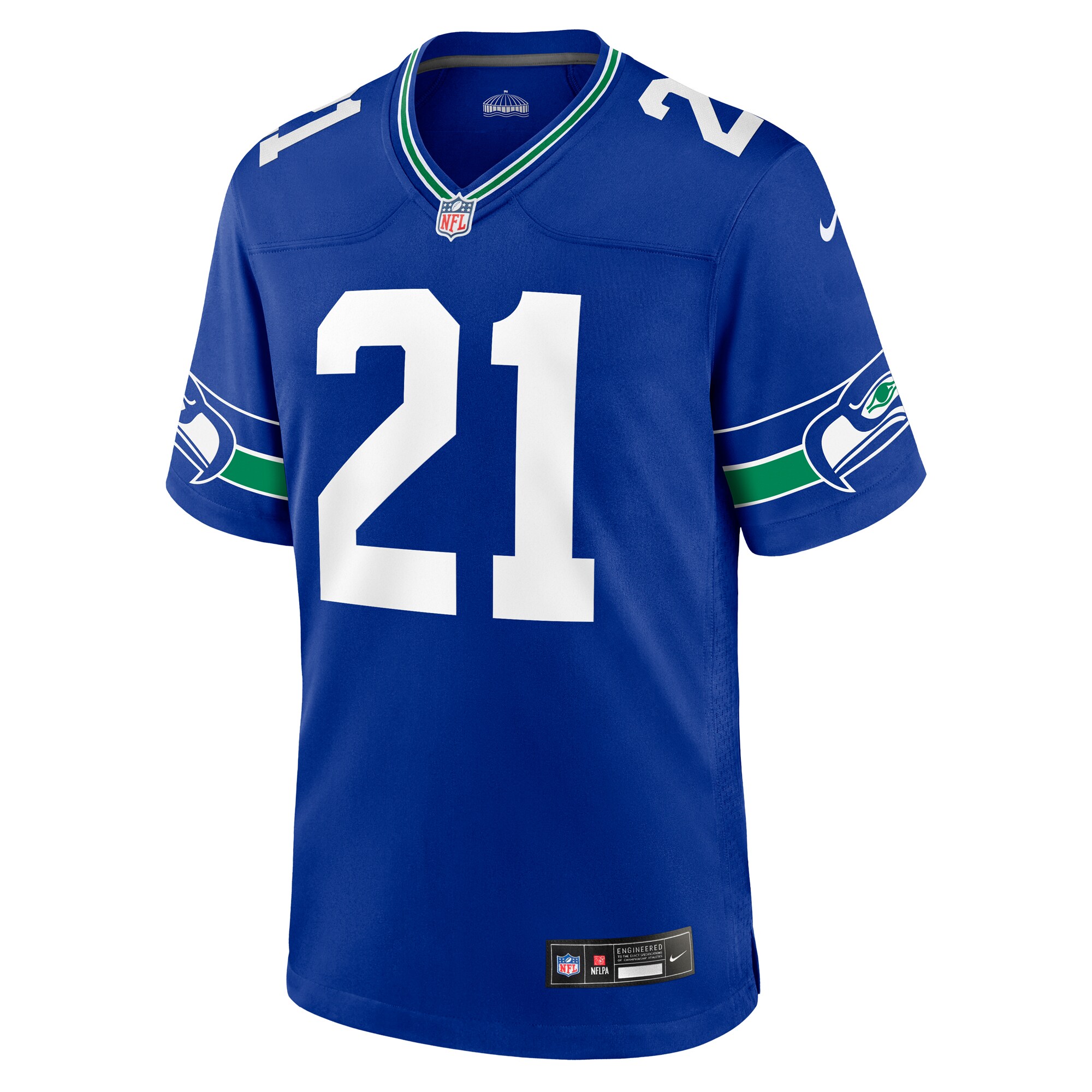 Devon Witherspoon Seattle SeahawksThrowback Player Game Jersey - Royal