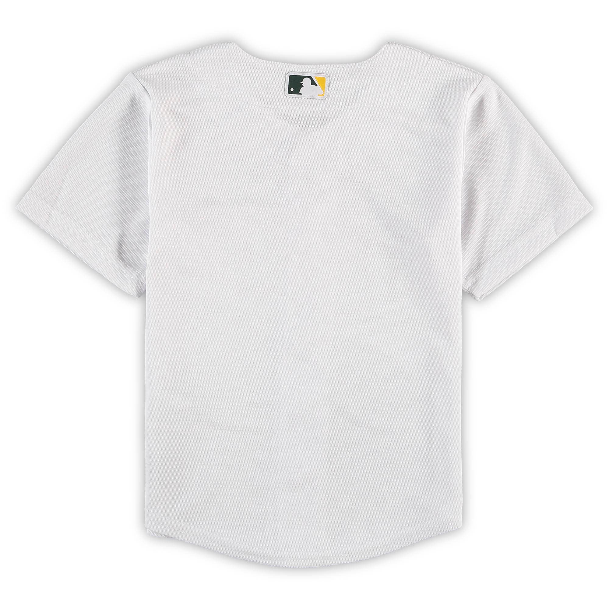 Oakland AthleticsPreschool Home Replica Team Jersey - White