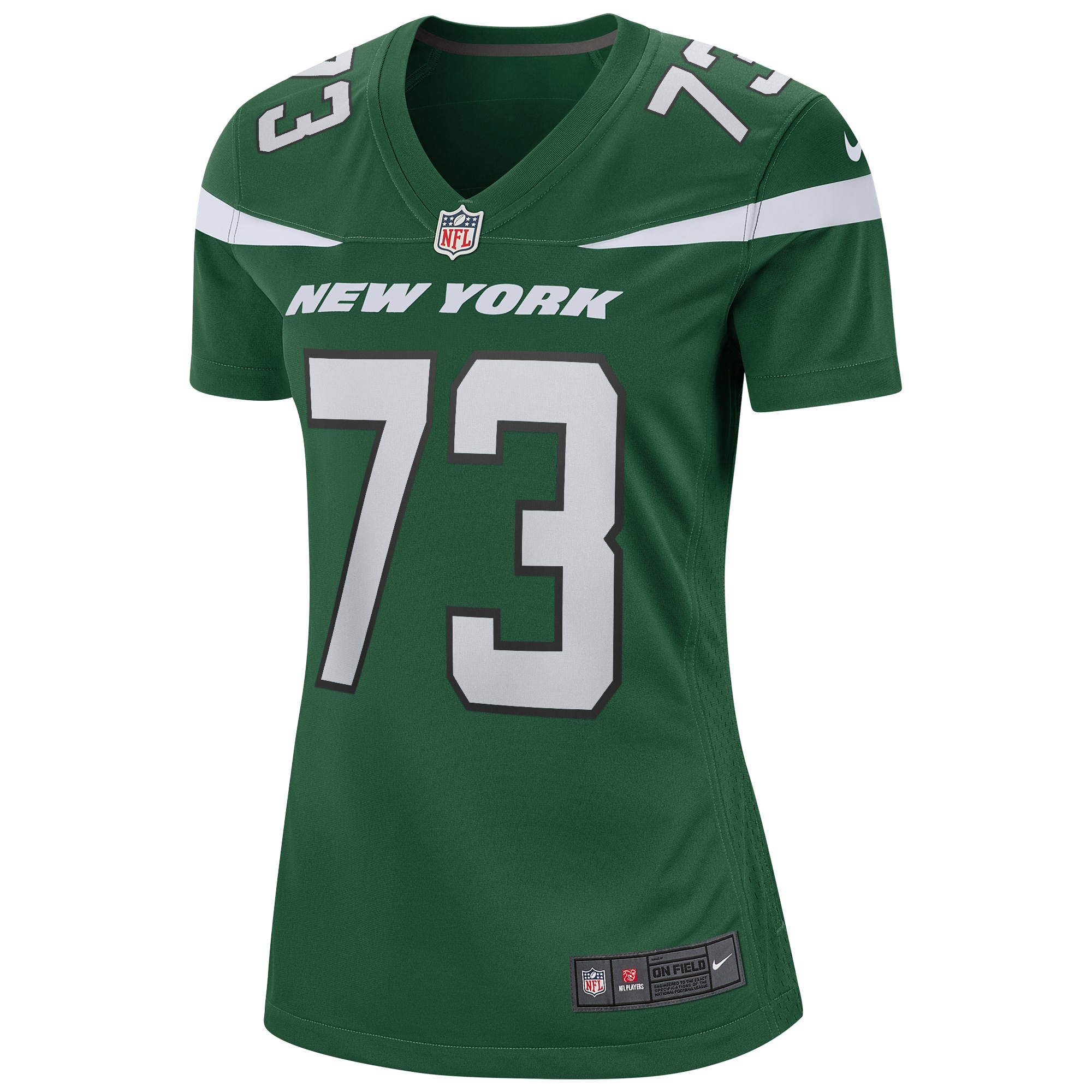 Joe Klecko New York Jets Women's Game Retired Player Jersey - Gotham Green