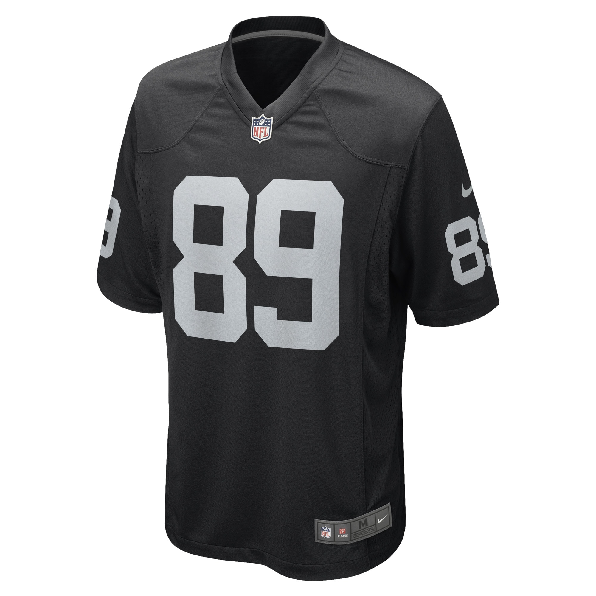 Isaiah Zuber Las Vegas RaidersGame Player Jersey - Black