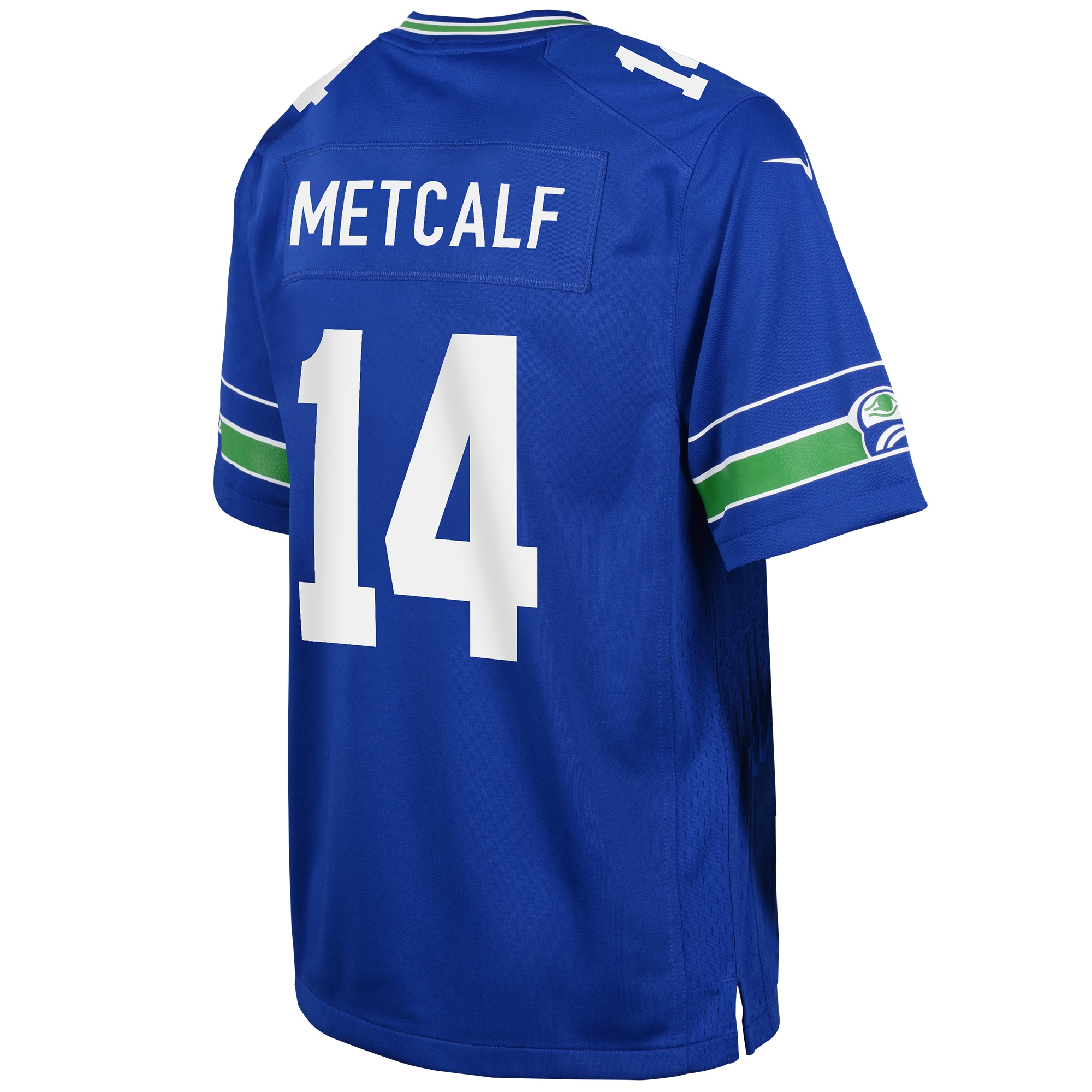 DK Metcalf Seattle SeahawksYouth Throwback Player Game Jersey - Royal