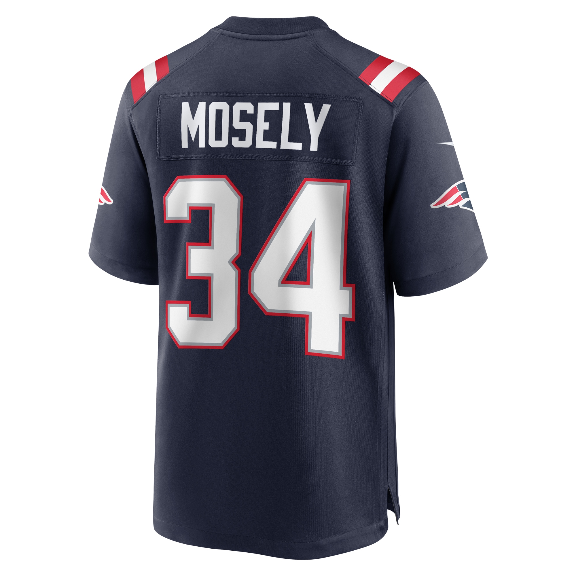 Quandre Mosely New England PatriotsHome Game Player Jersey - Navy