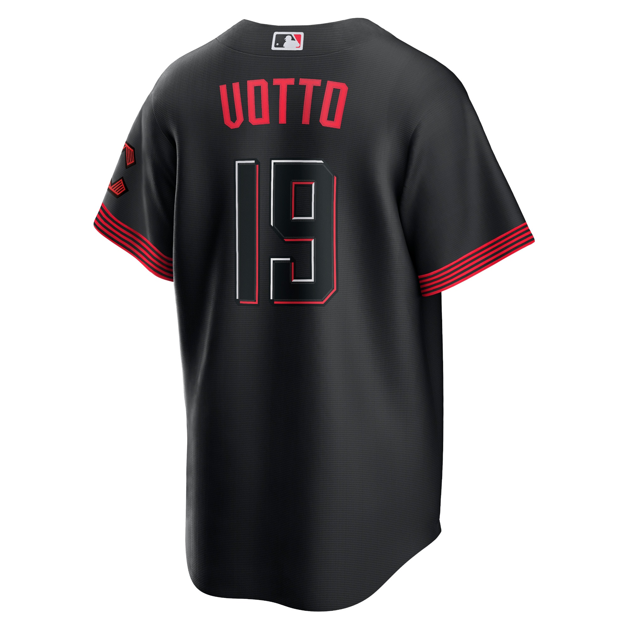 Joey Votto Cincinnati Reds2023 City Connect Replica Player Jersey - Black