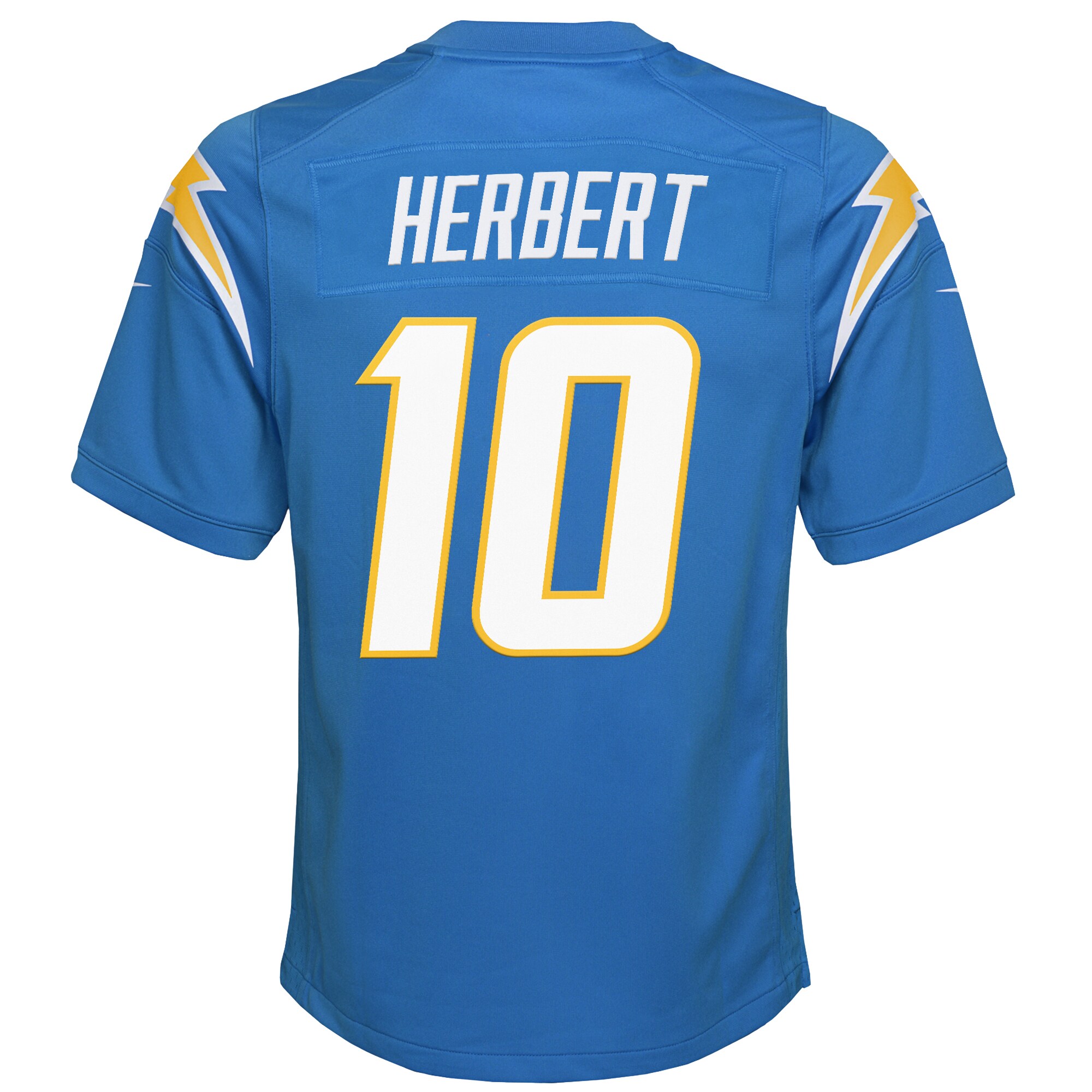 Justin Herbert Los Angeles ChargersYouth Game Jersey - Powder Blue