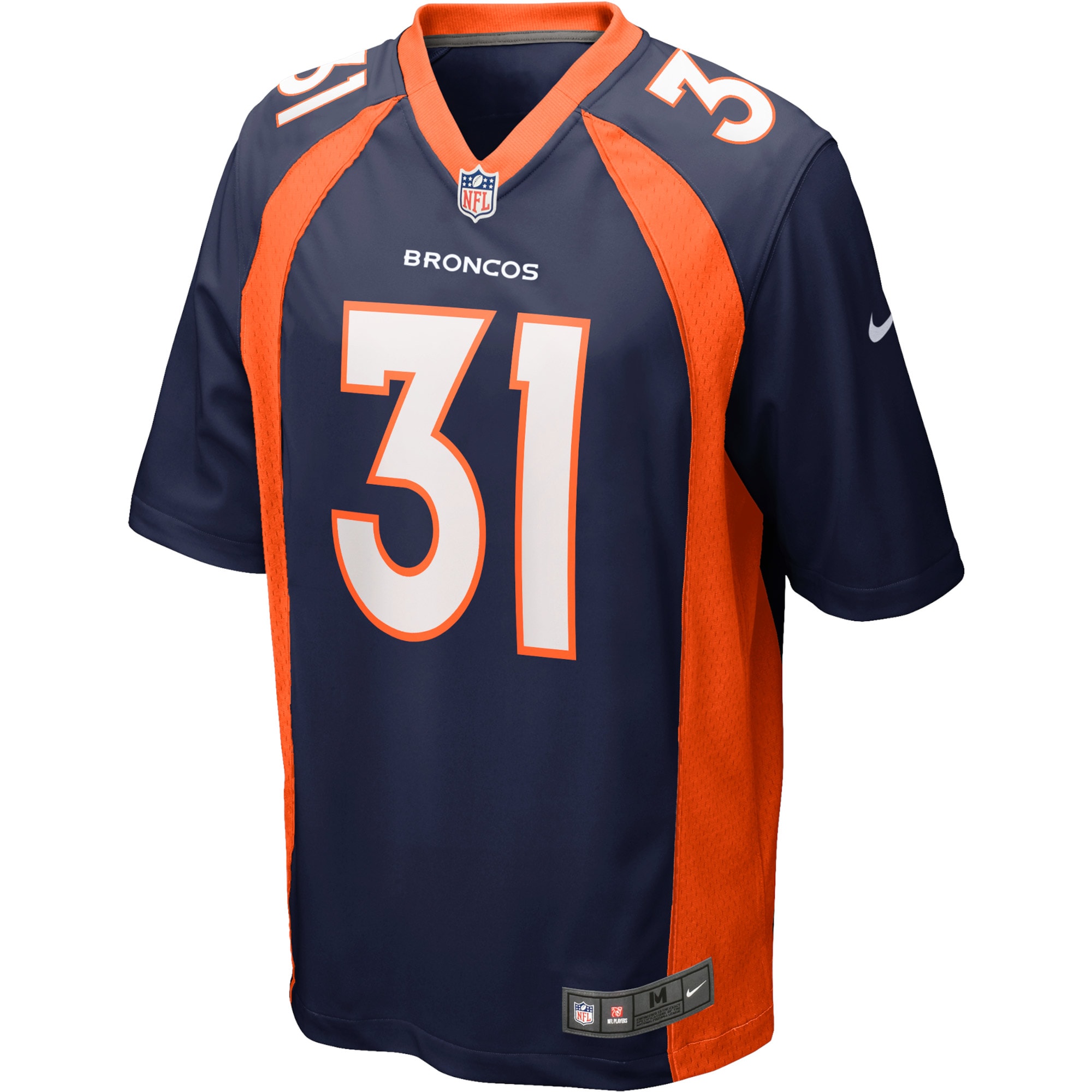 Justin Simmons Denver BroncosAlternate Game Jersey - Navy