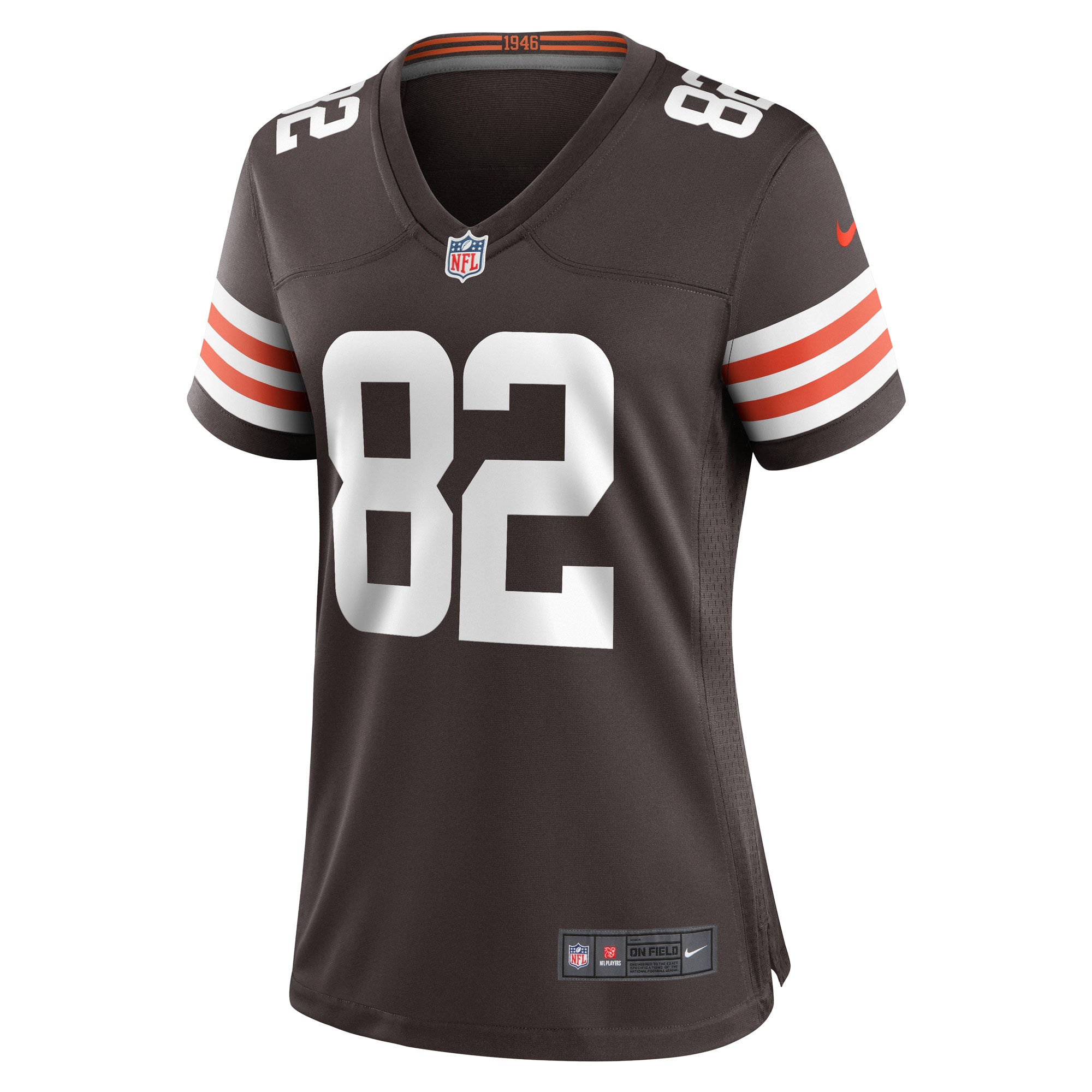 Mike Harley Jr. Cleveland Browns Women's Game Player Jersey - Brown