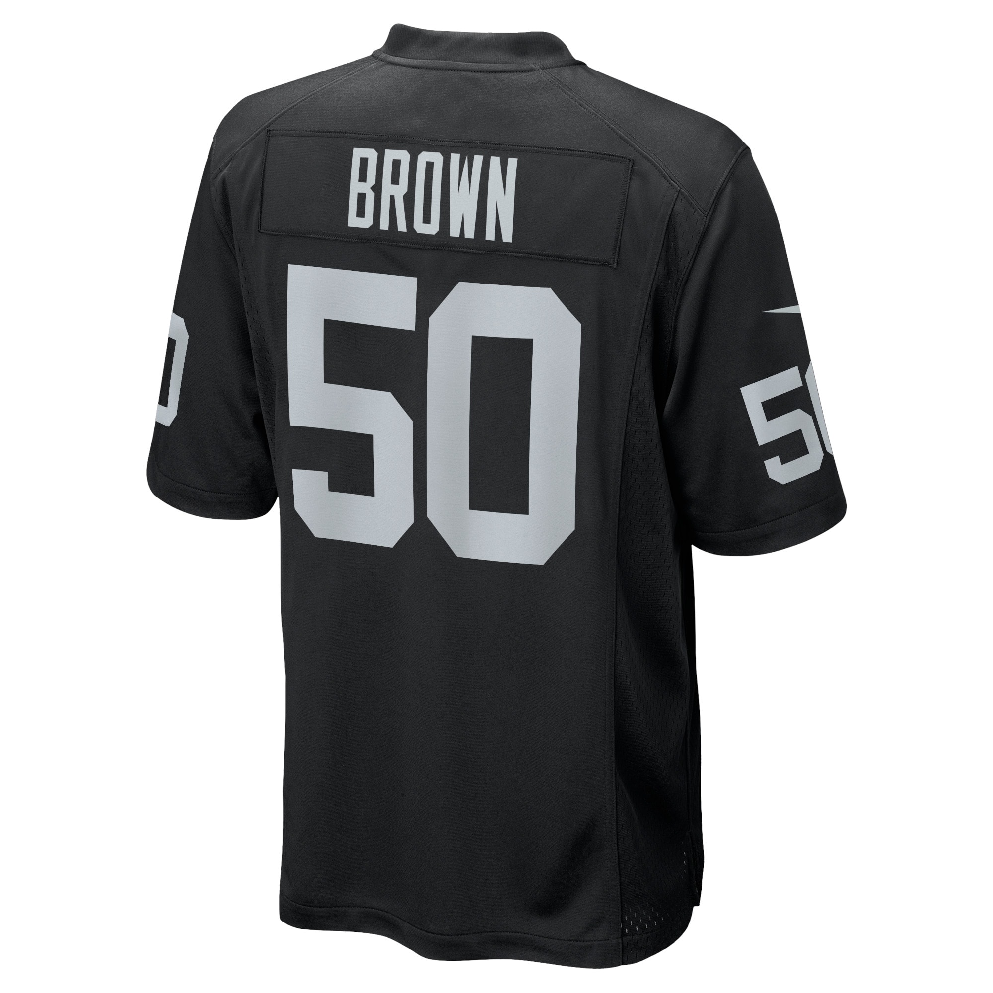 Jayon Brown Las Vegas RaidersGame Jersey - Black
