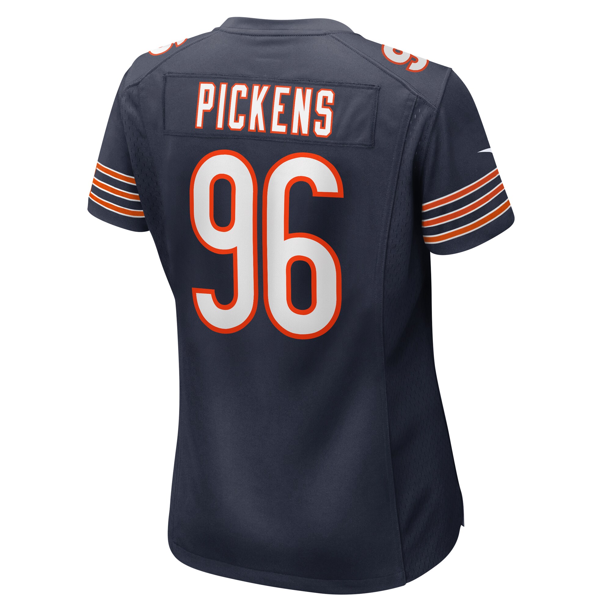 Zacch Pickens Chicago Bears Women's Team Game Jersey - Navy
