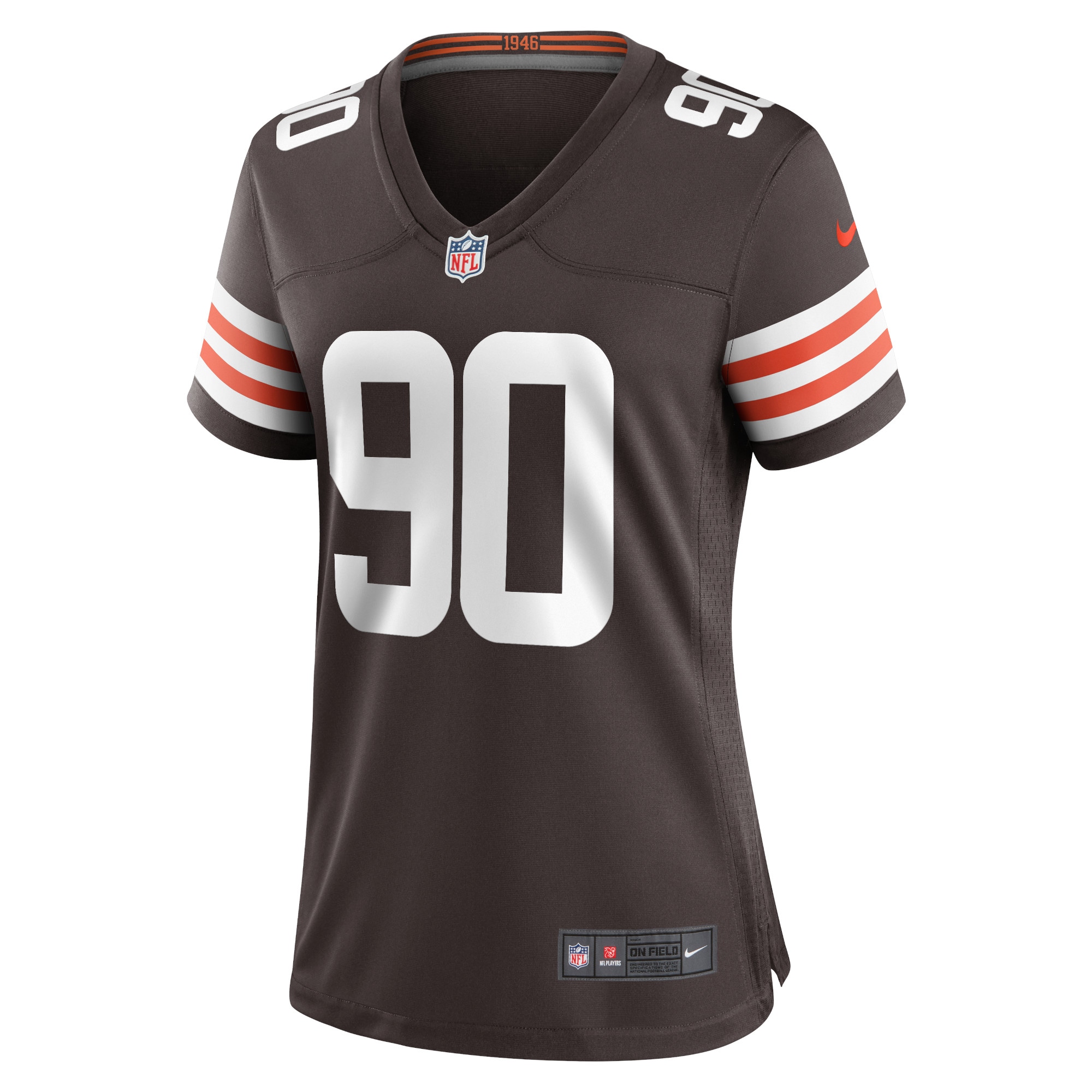 Jadeveon Clowney Cleveland Browns Women's Game Jersey - Brown