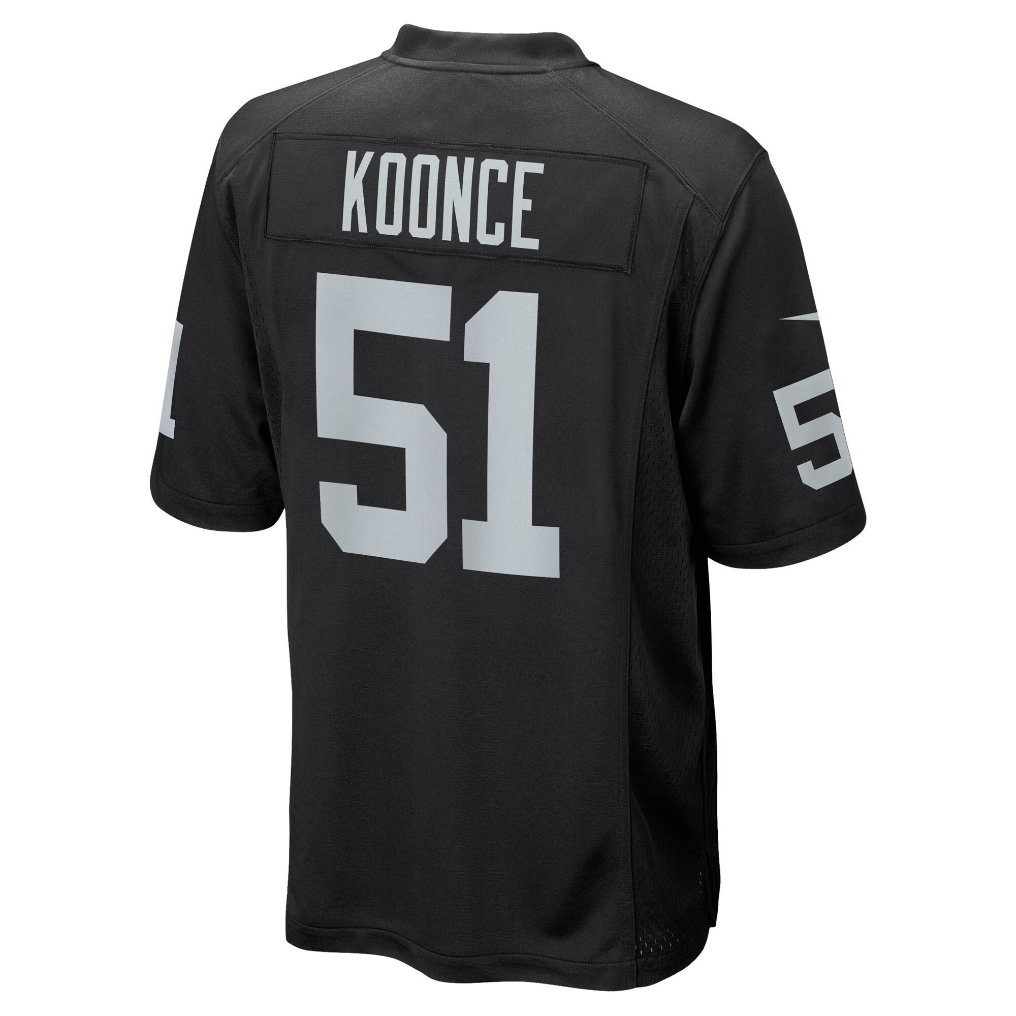 Malcolm Koonce Las Vegas RaidersGame Jersey - Black