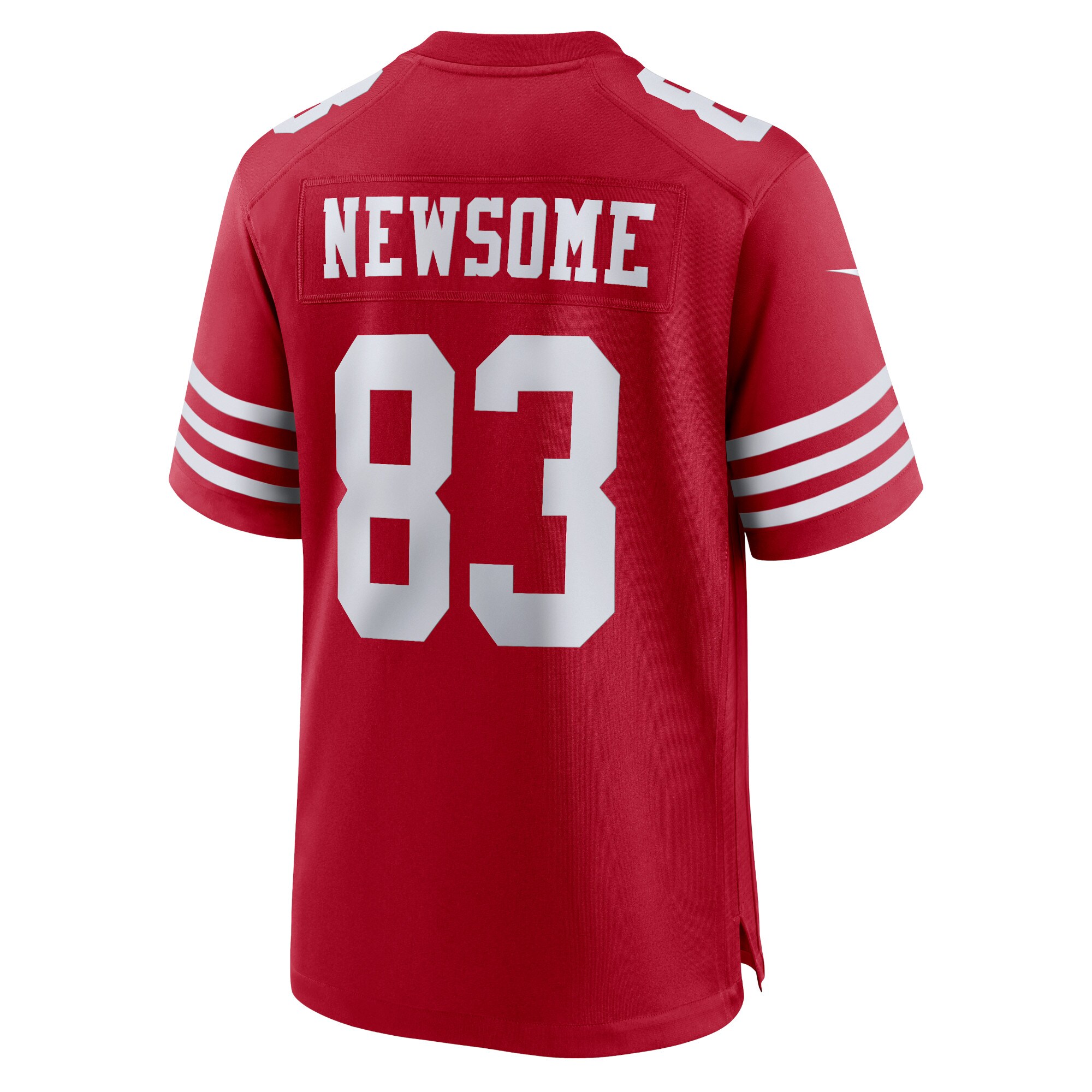 Dazz Newsome San Francisco 49ersHome Game Player Jersey - Scarlet