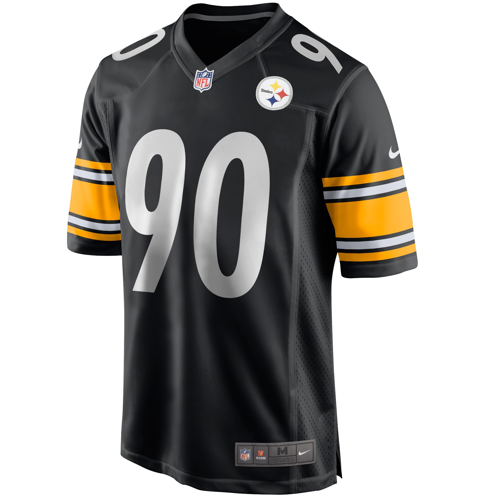 T.J. Watt Pittsburgh SteelersGame Jersey - Black