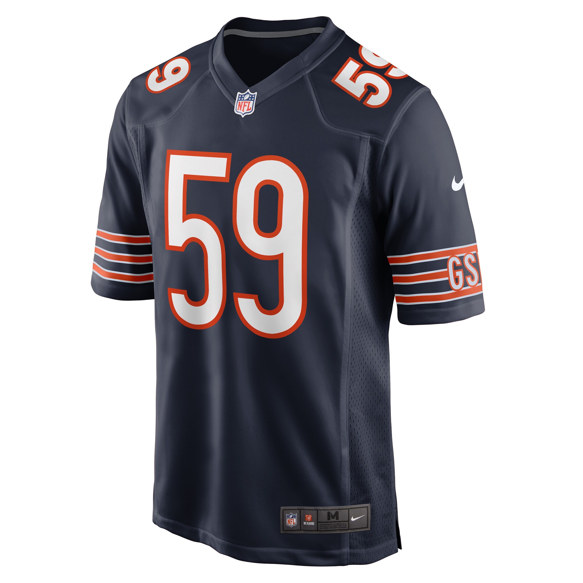 Kingsley Jonathan Chicago BearsGame Player Jersey - Navy