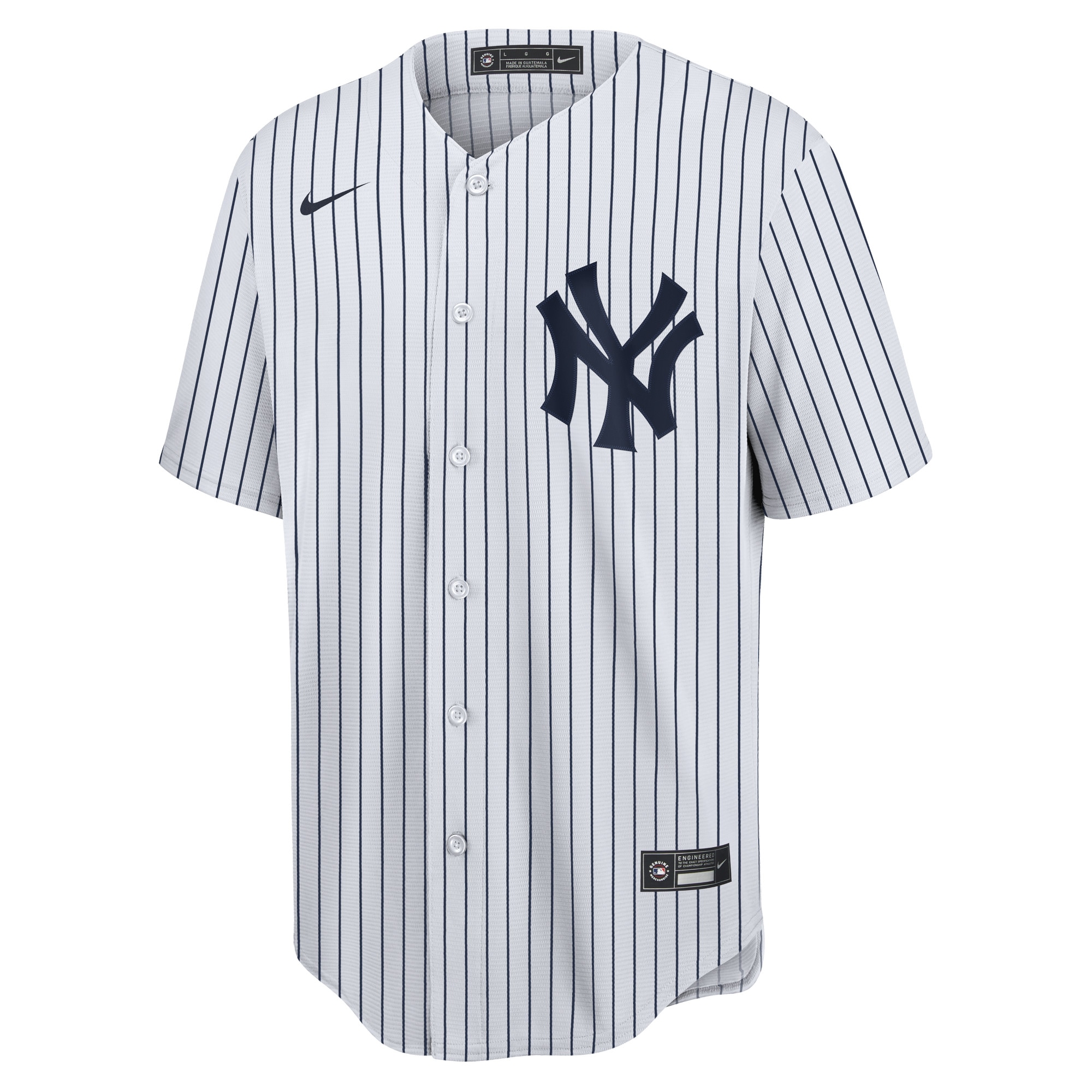 Derek Jeter New York YankeesHome Replica Player Name Jersey - White/Navy