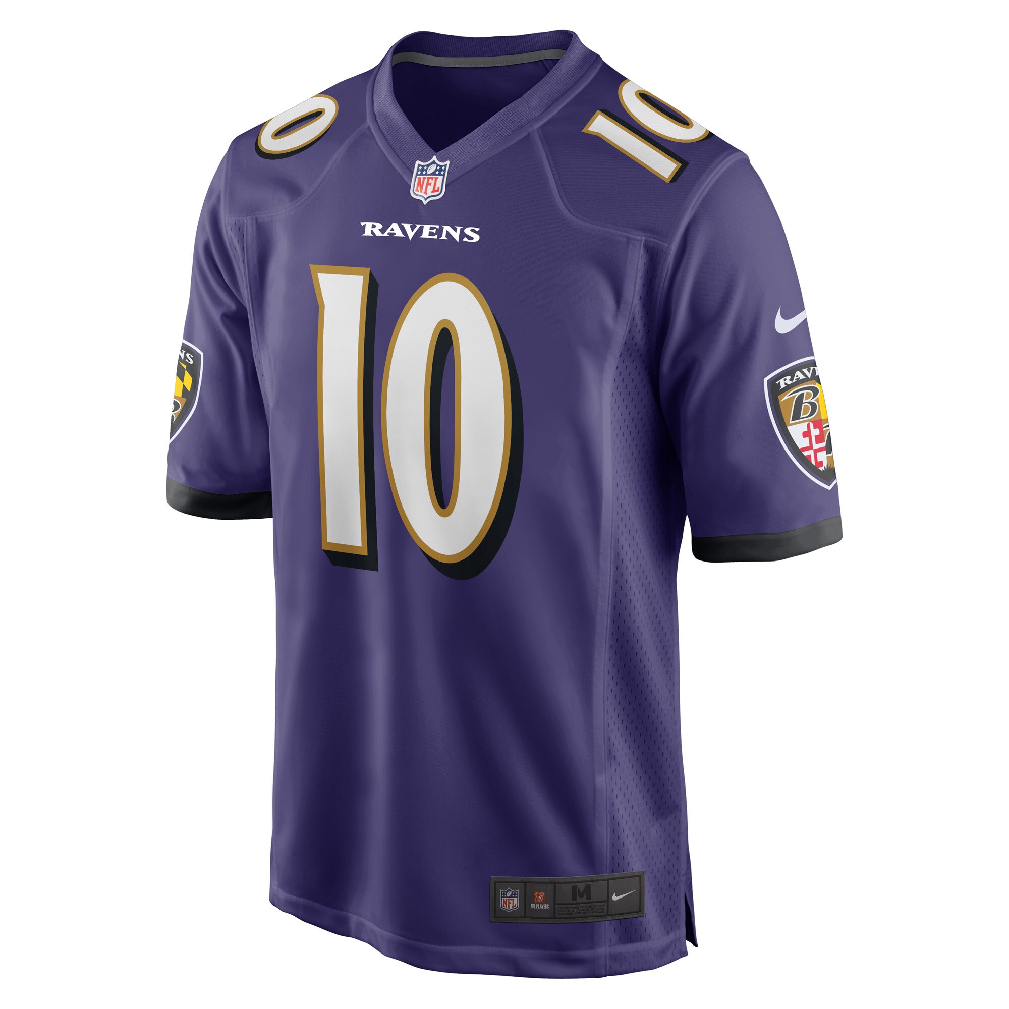 Demarcus Robinson Baltimore RavensGame Player Jersey - Purple