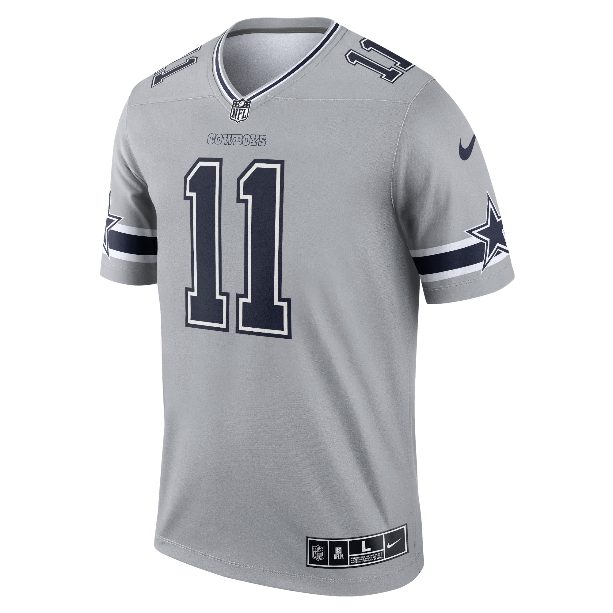 Micah Parsons Dallas CowboysInverted Legend Player Jersey - Gray