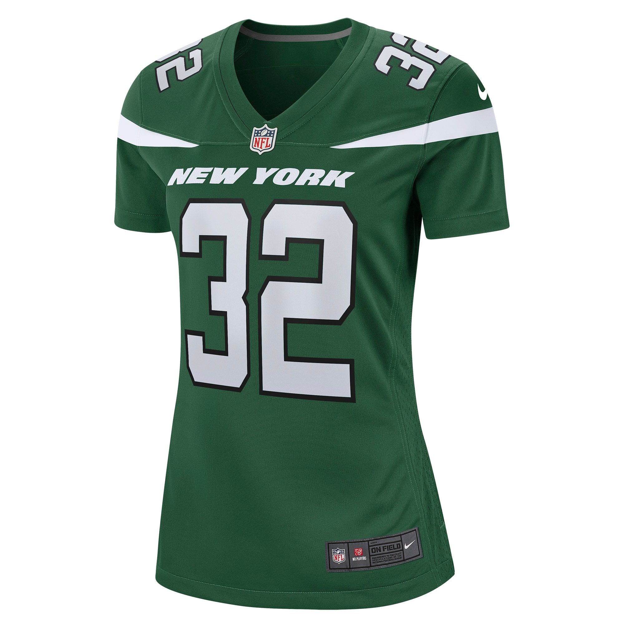 Michael Carter New York Jets Women's Game Jersey - Gotham Green