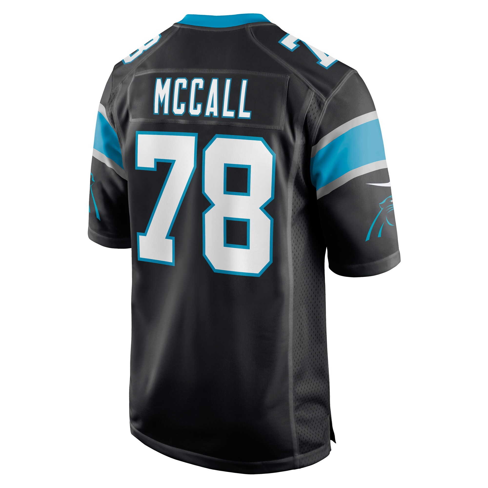Marquan McCall Carolina PanthersGame Player Jersey - Black