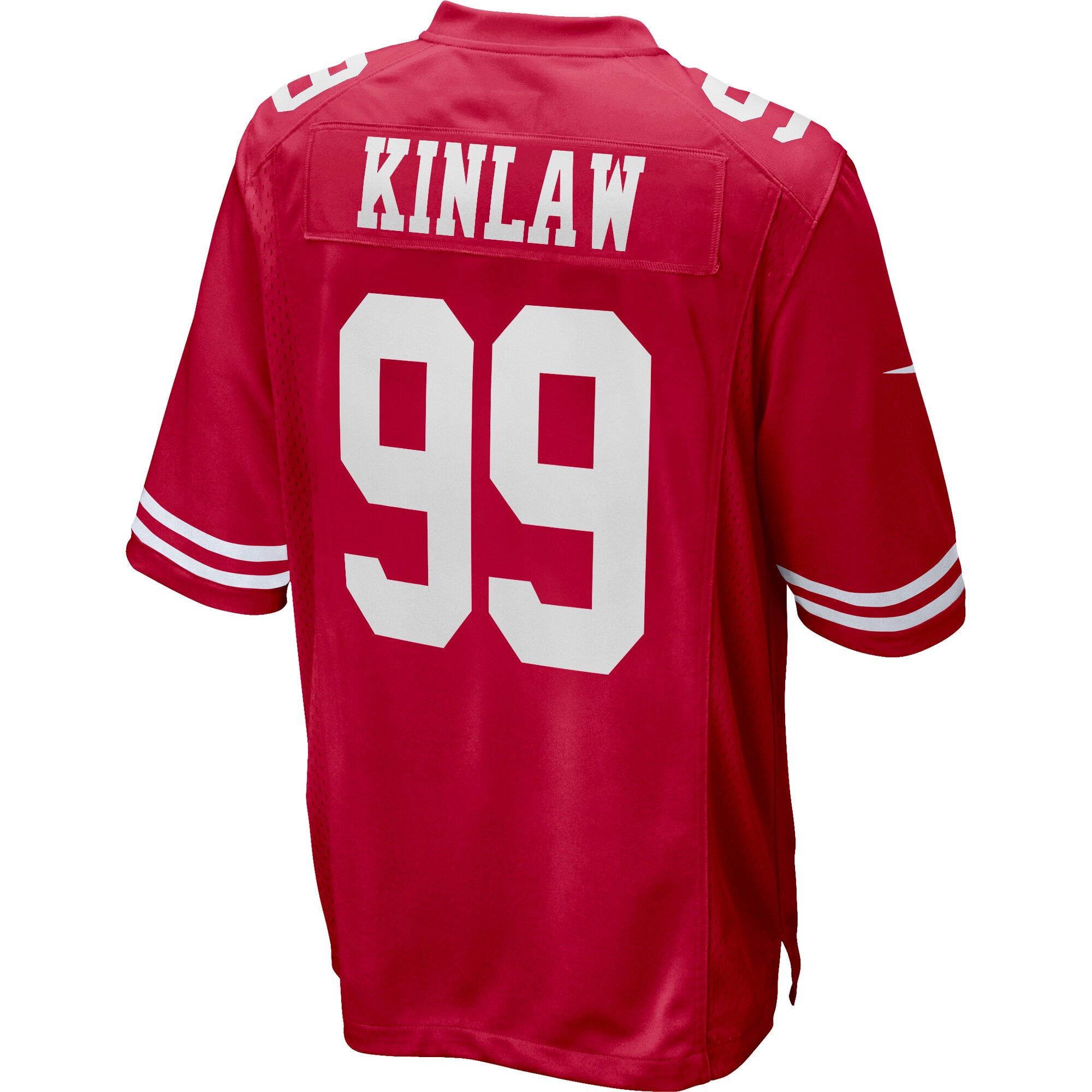 Javon Kinlaw San Francisco 49ersGame Jersey - Scarlet