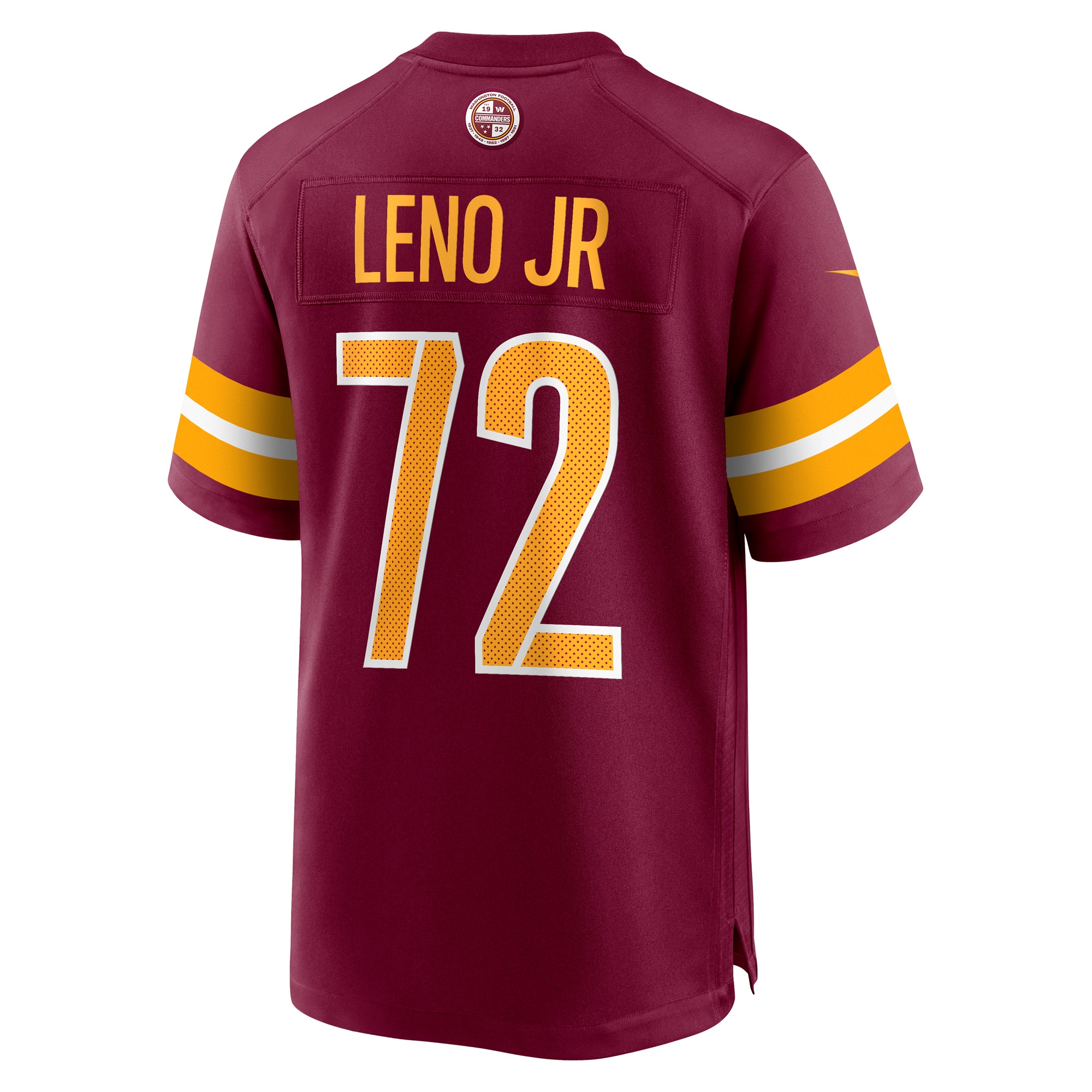 Charles Leno Jr. Washington CommandersHome Game Player Jersey - Burgundy