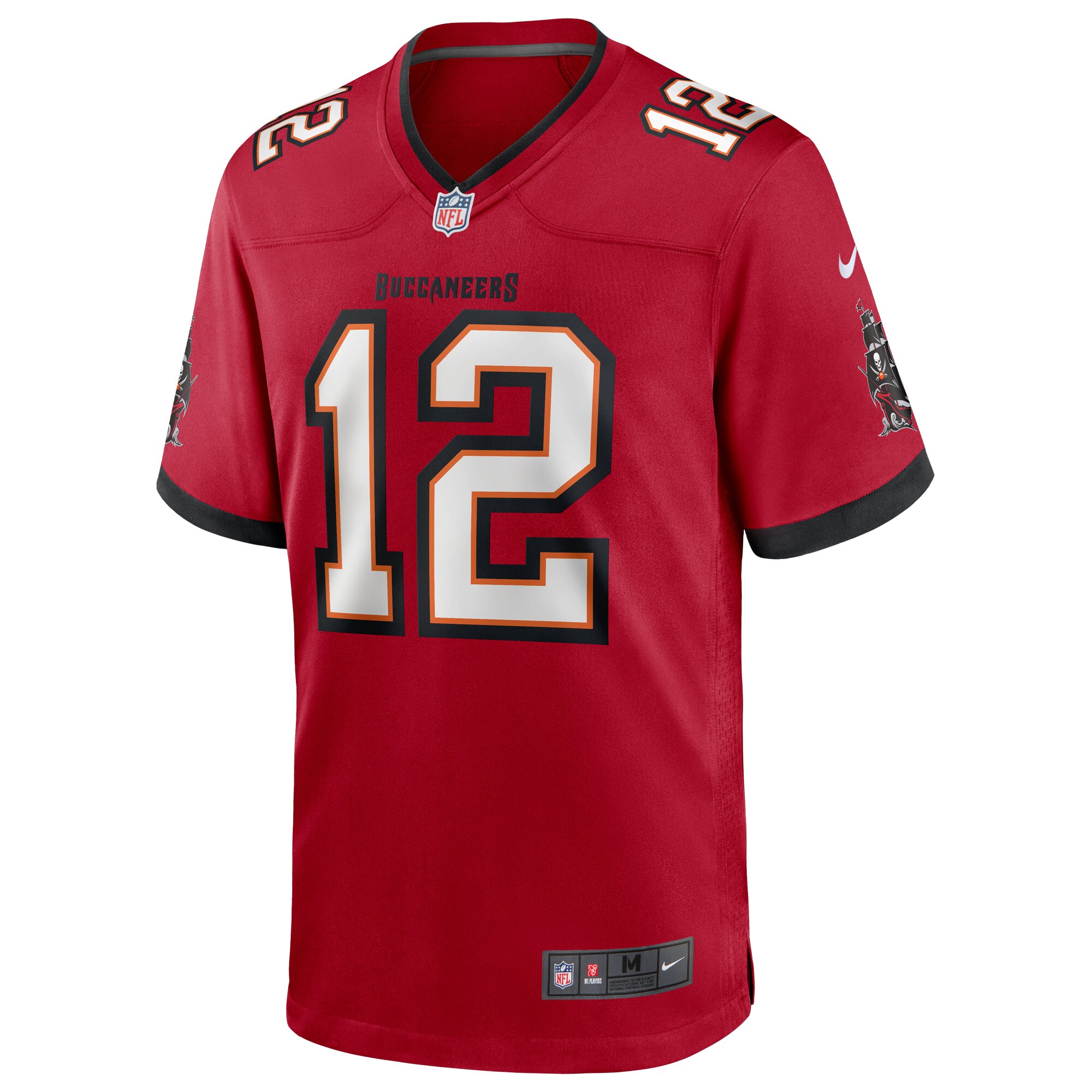 Tom Brady Tampa Bay BuccaneersGame Player Jersey - Red