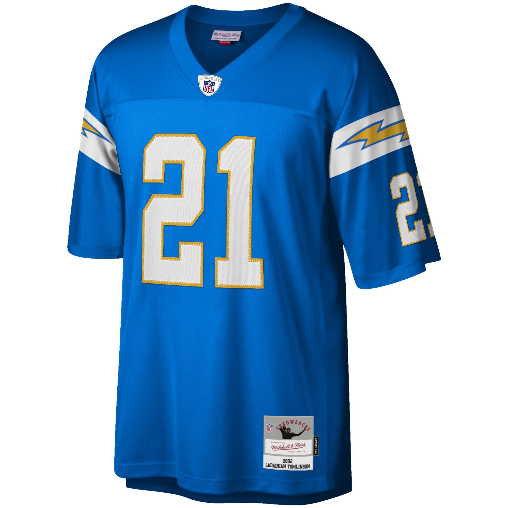 LaDainian Tomlinson Los Angeles Chargers Mitchell & Ness 2009 Legacy Replica Jersey - Powder Blue